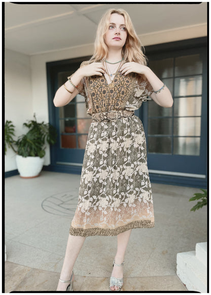 Protea Silk Crepe 1930&