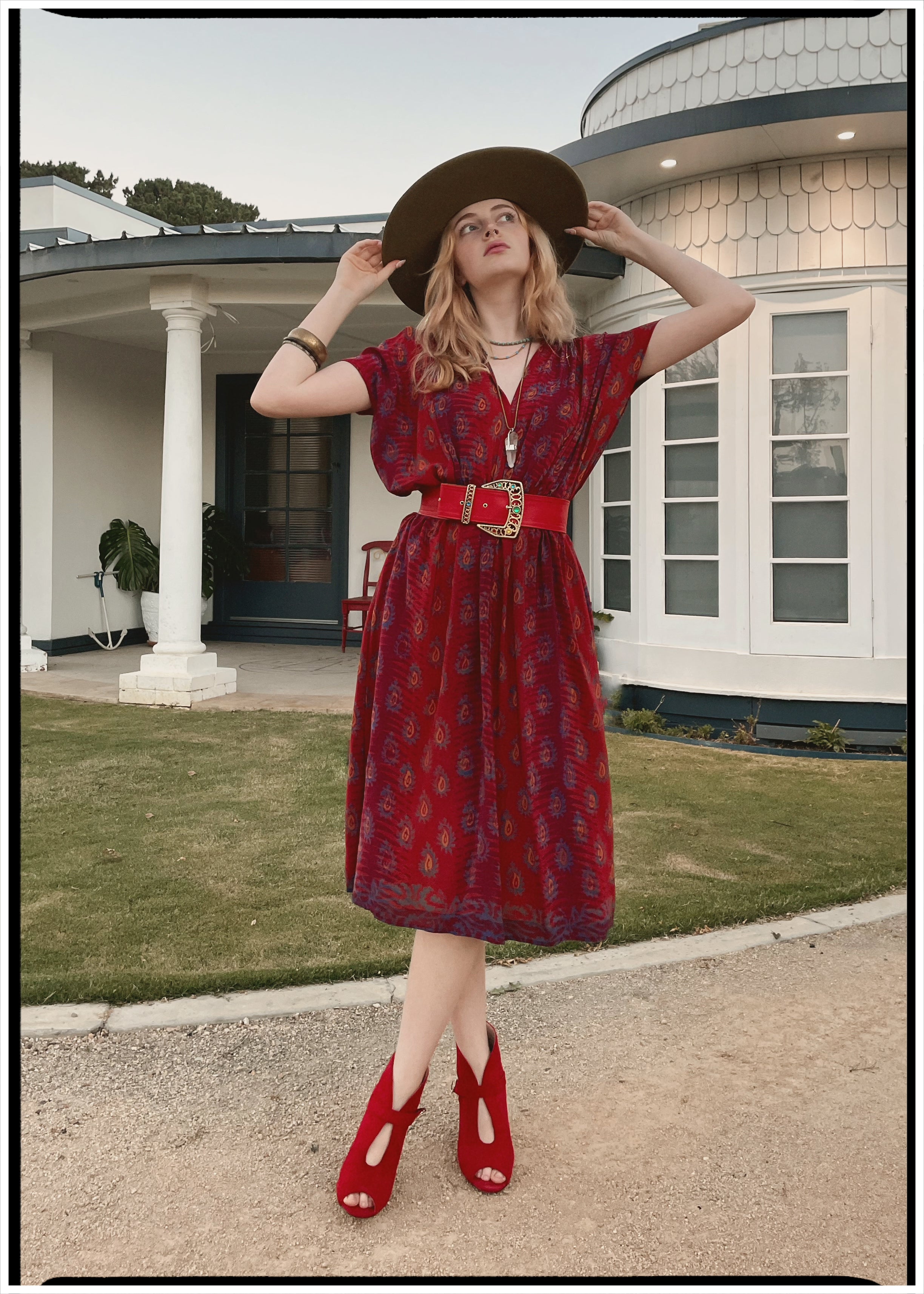 Protea Silk Crepe 1930&