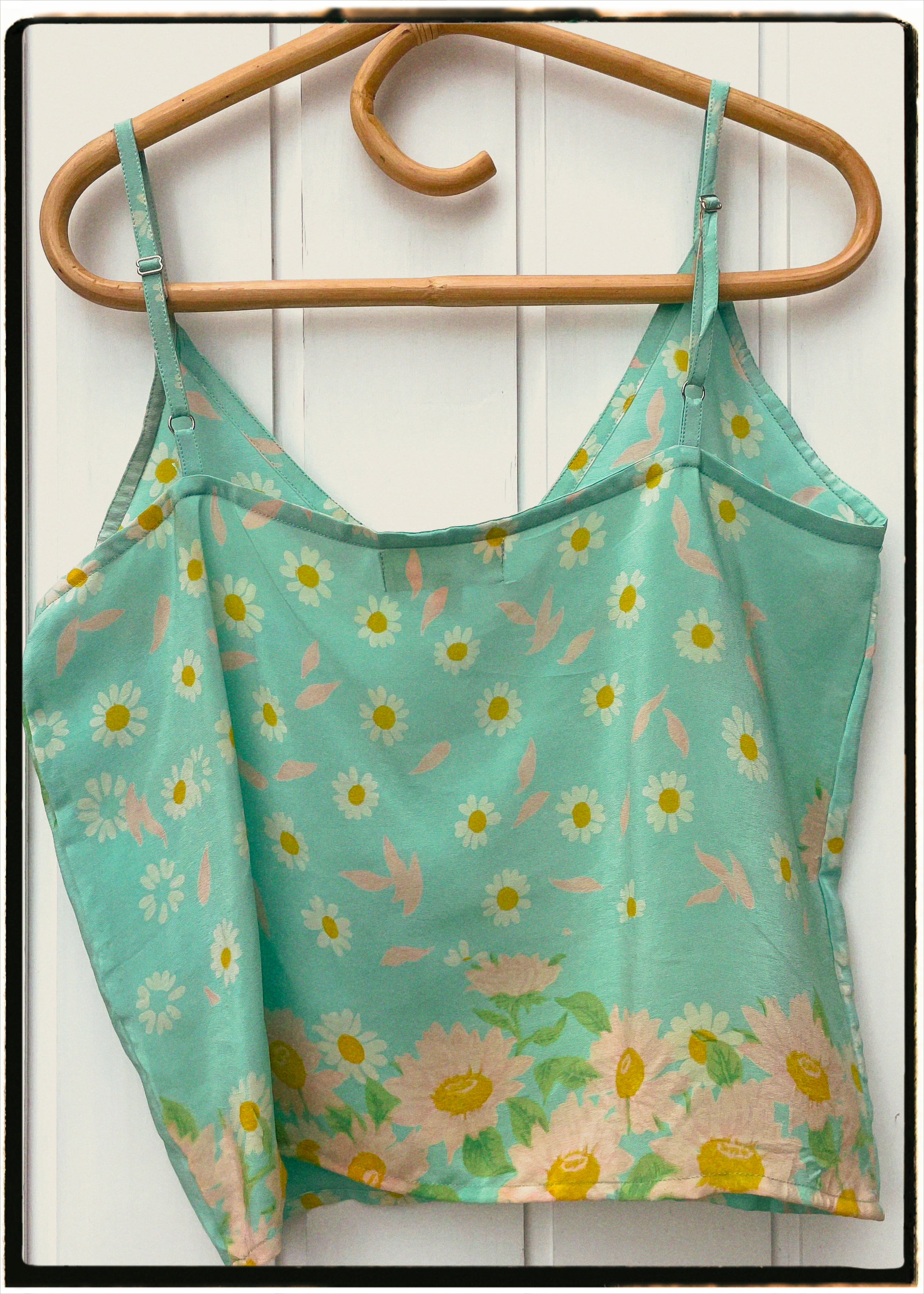 Reseda Silk Crepe Camisole Top ~ Daisy M