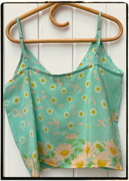 Reseda Silk Crepe Camisole Top ~ Daisy M