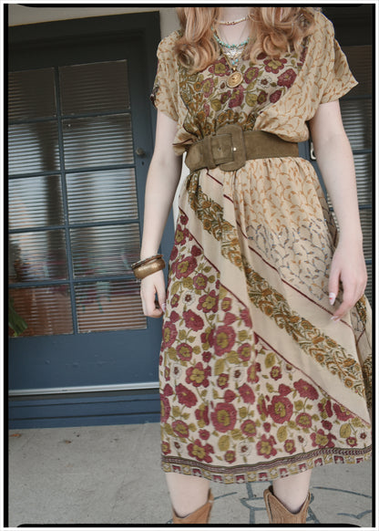 Protea Silk Crepe 1930&