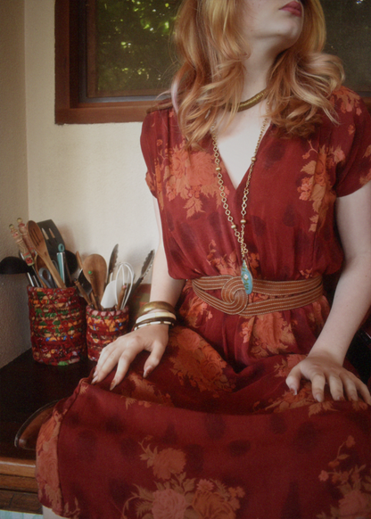 Protea Silk Crepe 1930&