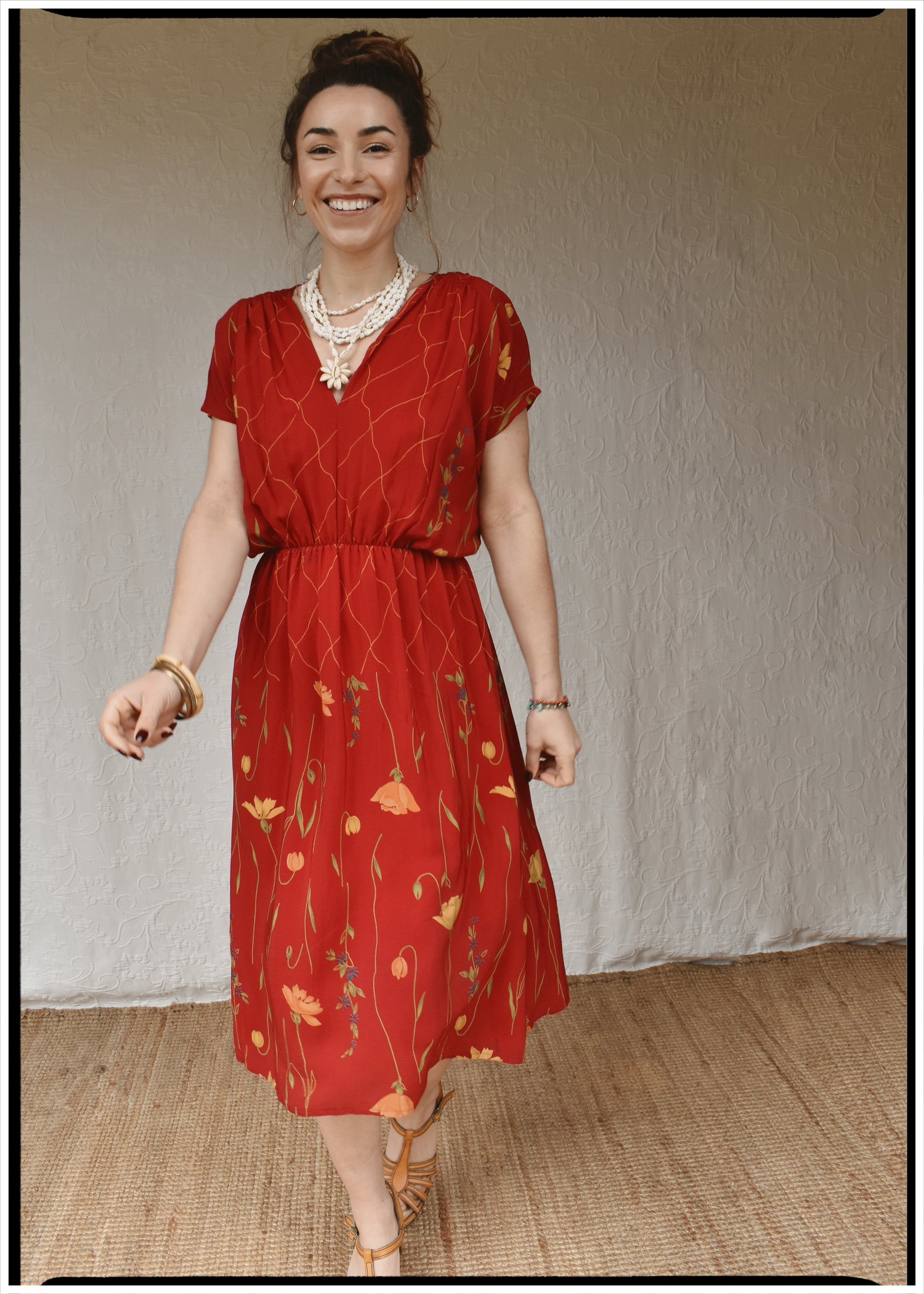Protea Silk Crepe 1930&