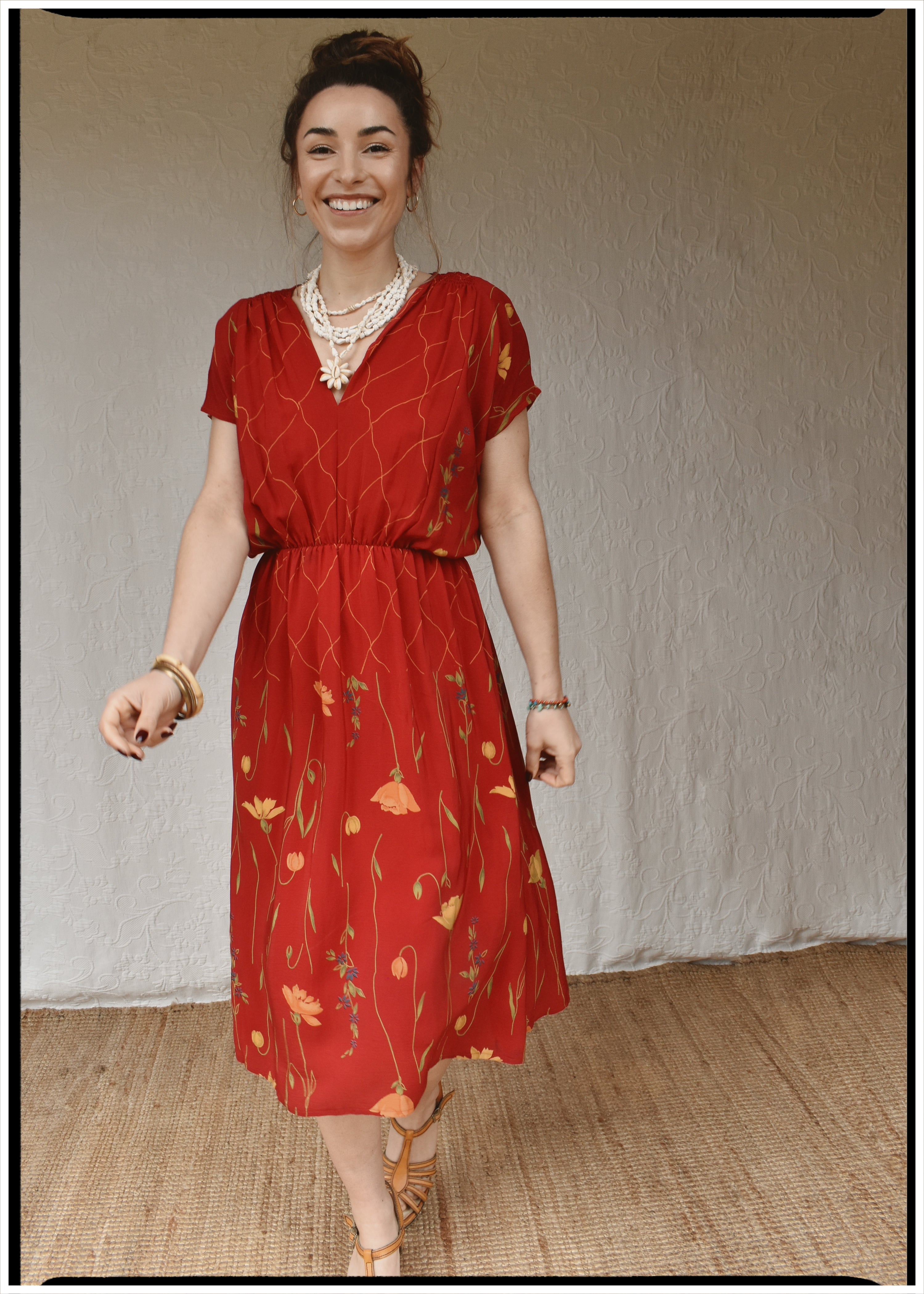 Protea Silk Crepe 1930&