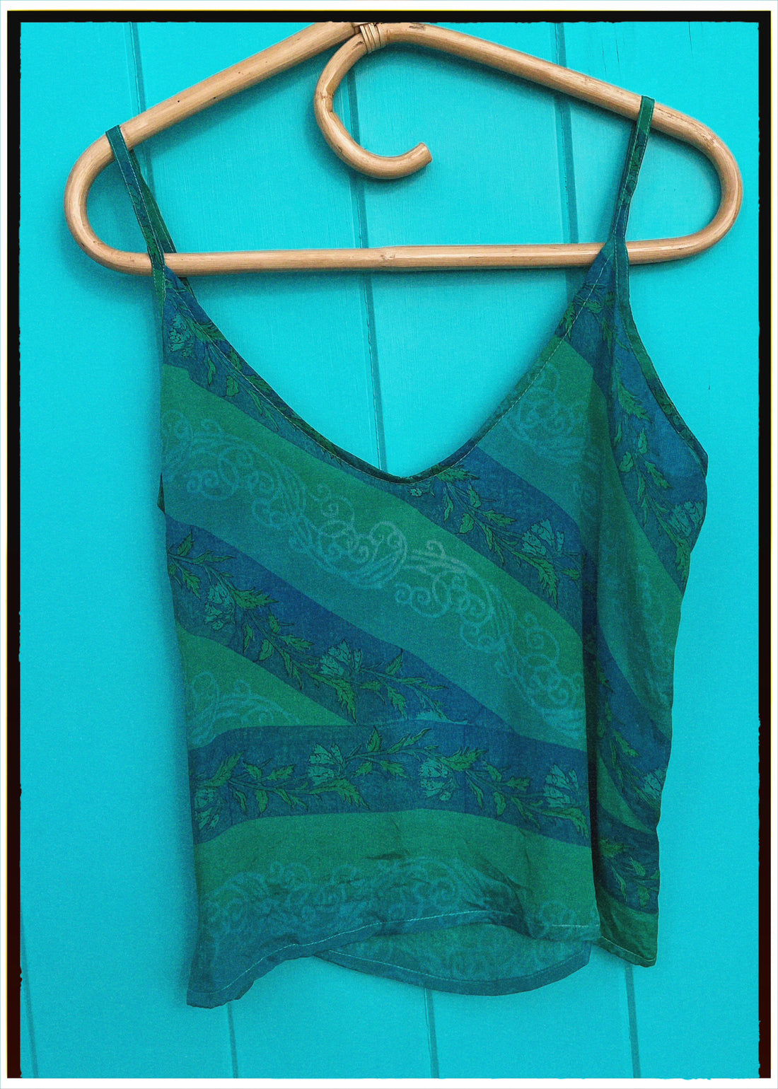 Reseda Silk Crepe Camisole Top ~ Dynasty XS