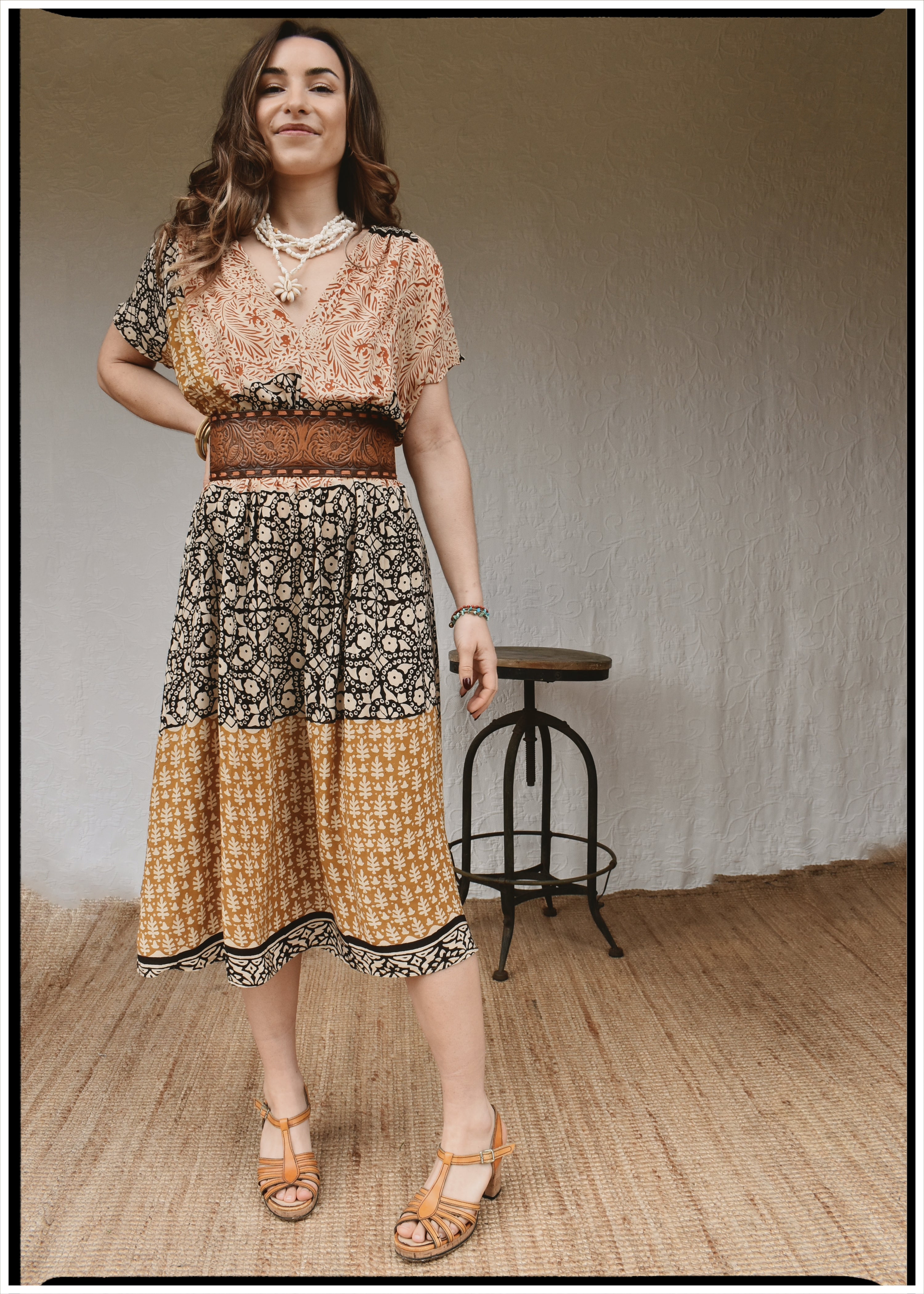Protea Silk Crepe 1930&