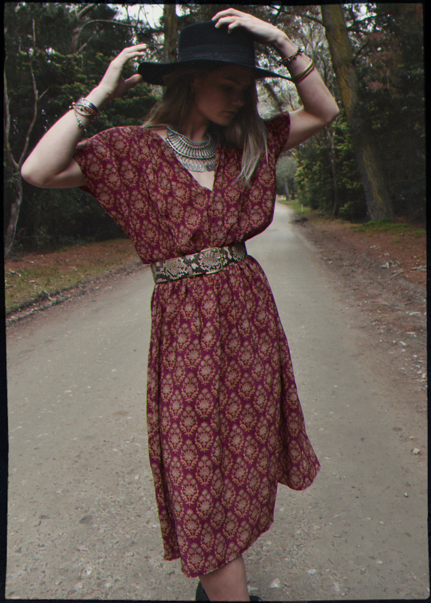 Protea Silk Crepe 1930&