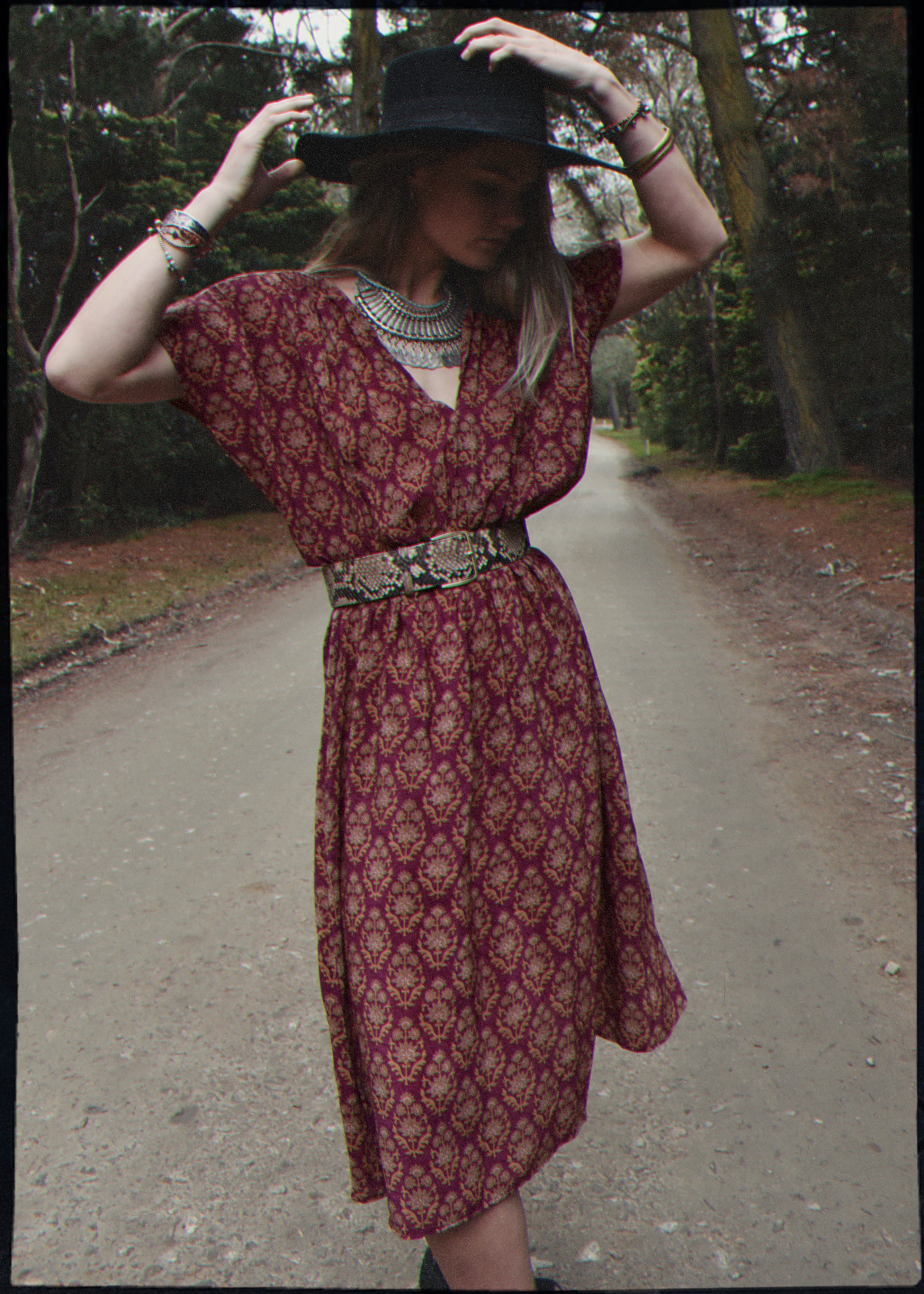 Protea Silk Crepe 1930&