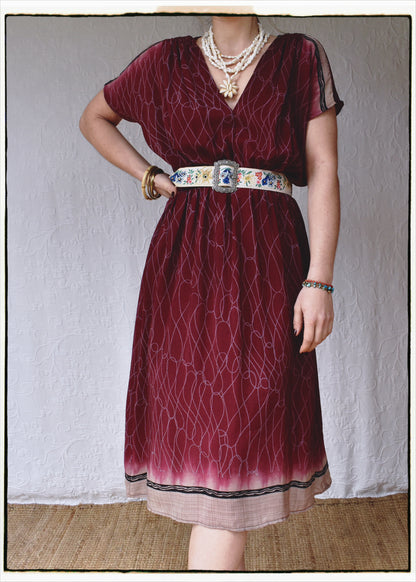 Protea Silk Crepe 1930&
