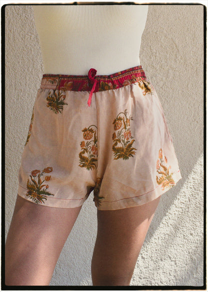 Fumaria Silk Shorts ~ Cuban S