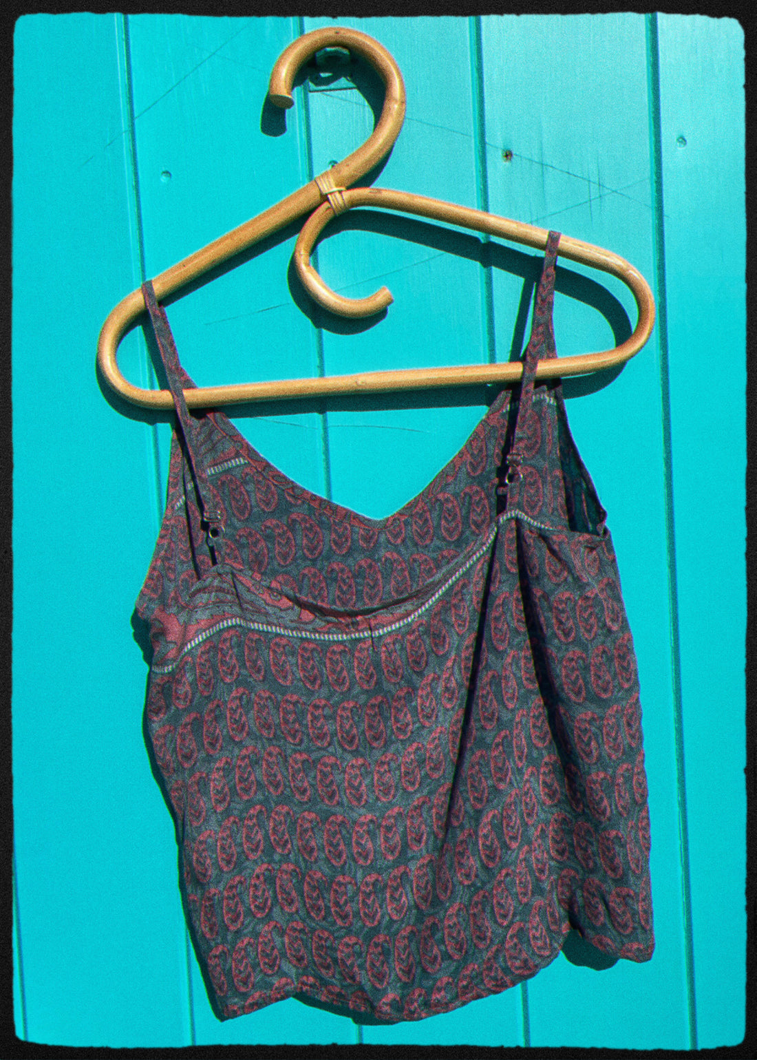 Reseda Silk Crepe Camisole Top ~ Baton Rouge XS