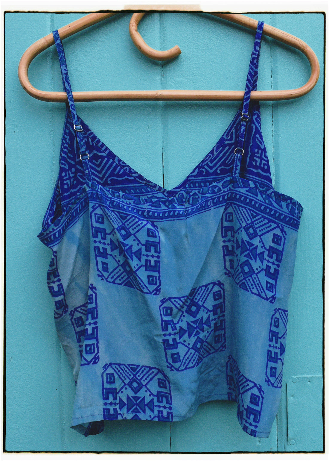 Reseda Silk Crepe Camisole Top ~ Turkish L