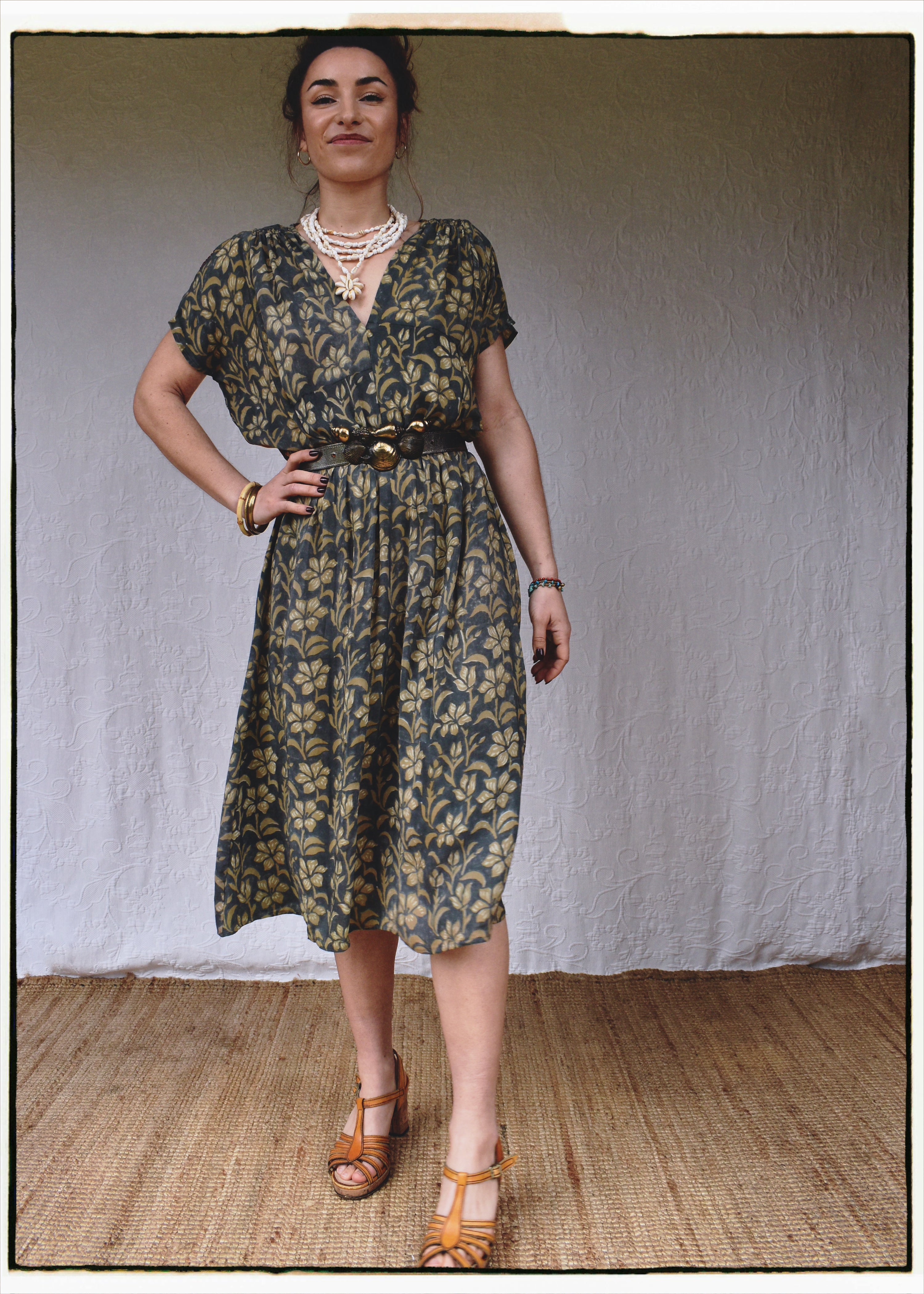 Protea Silk Crepe 1930&
