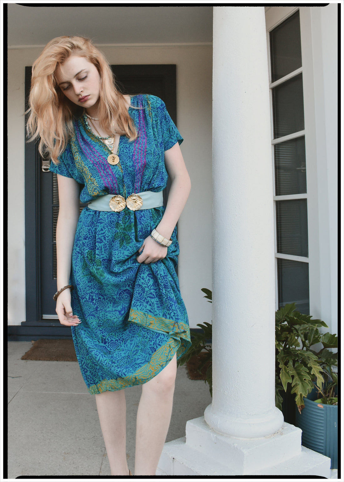 Protea Silk Crepe 1930&