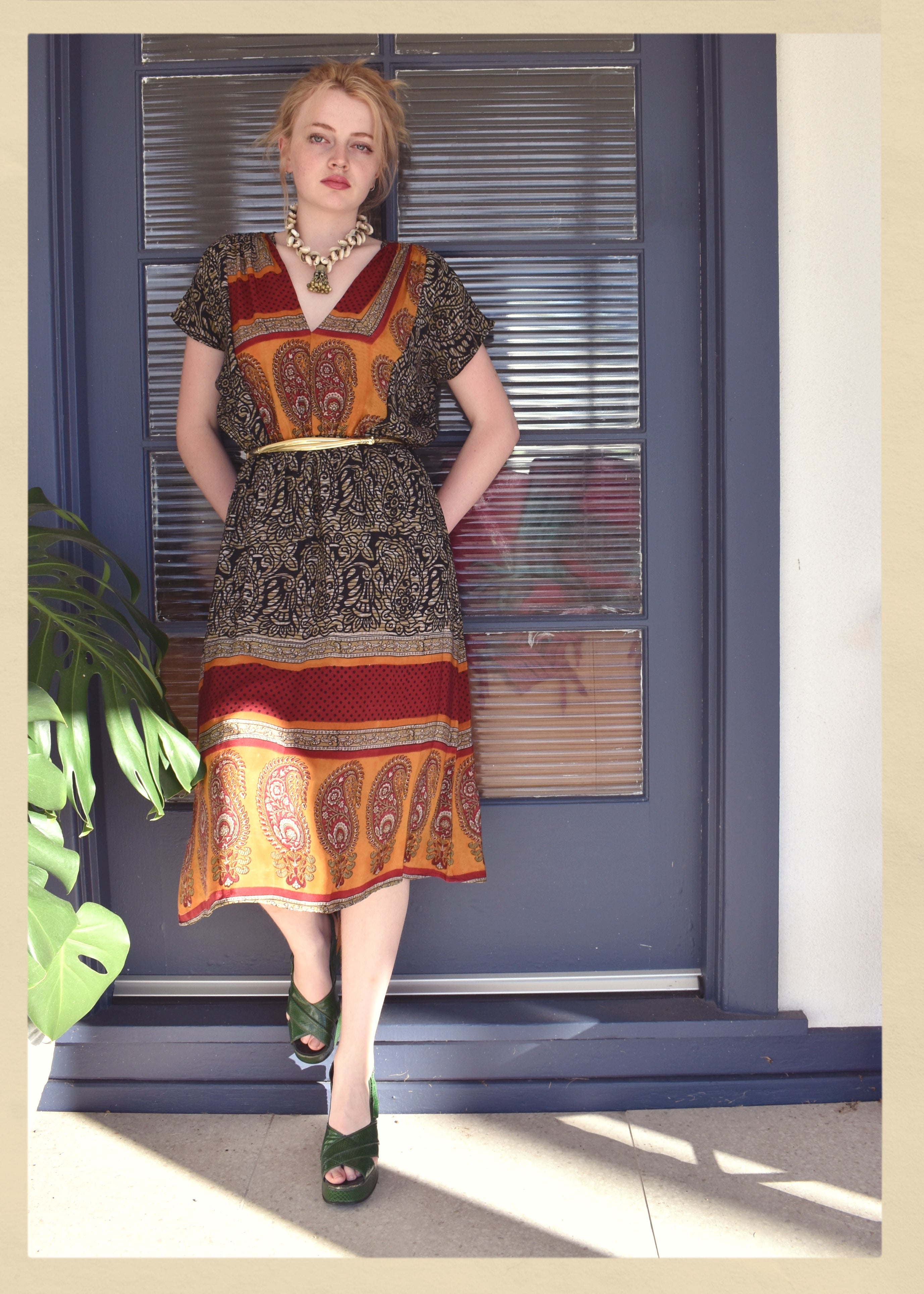 Protea Silk Crepe 1930&