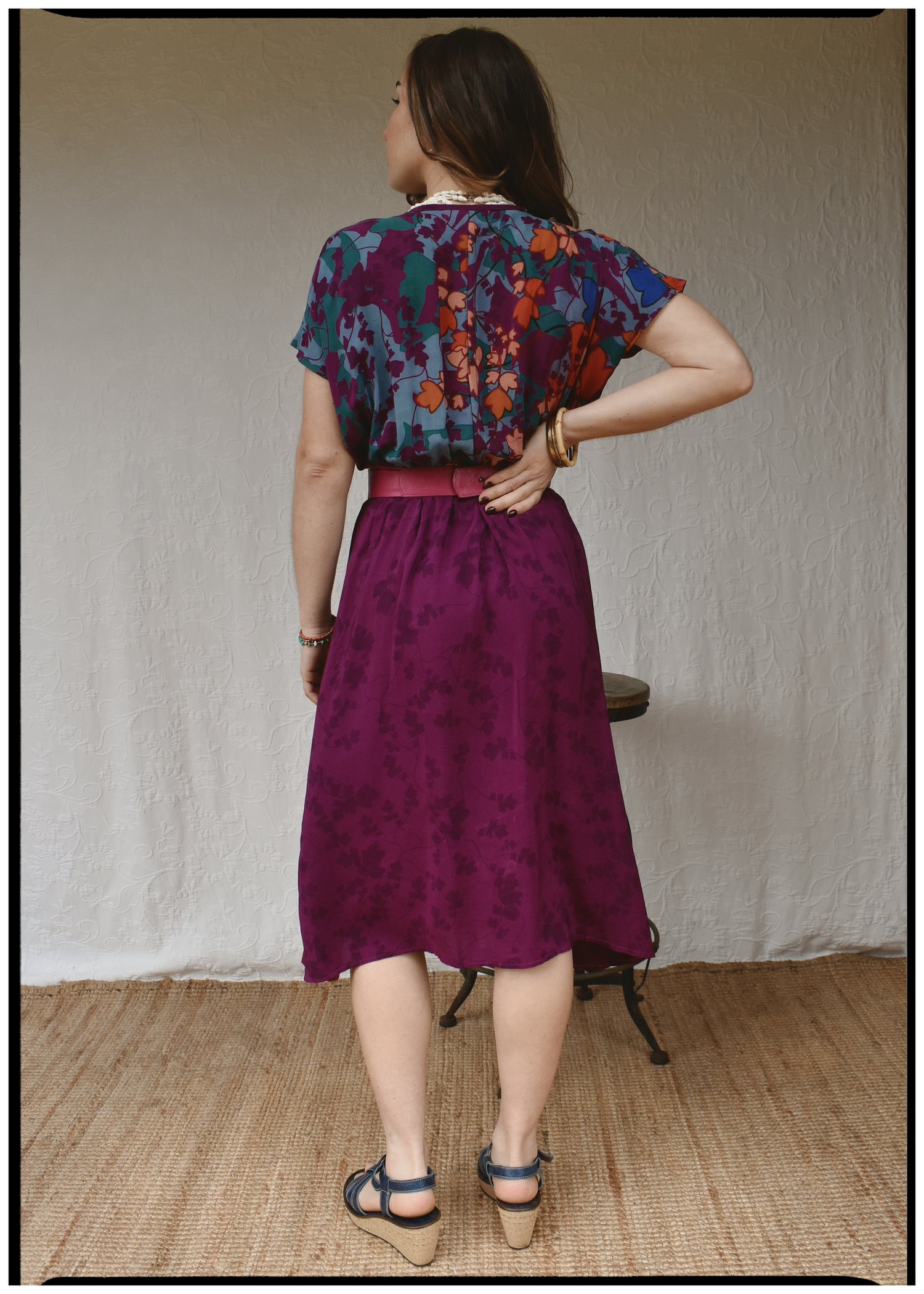 Protea Silk Crepe 1930&