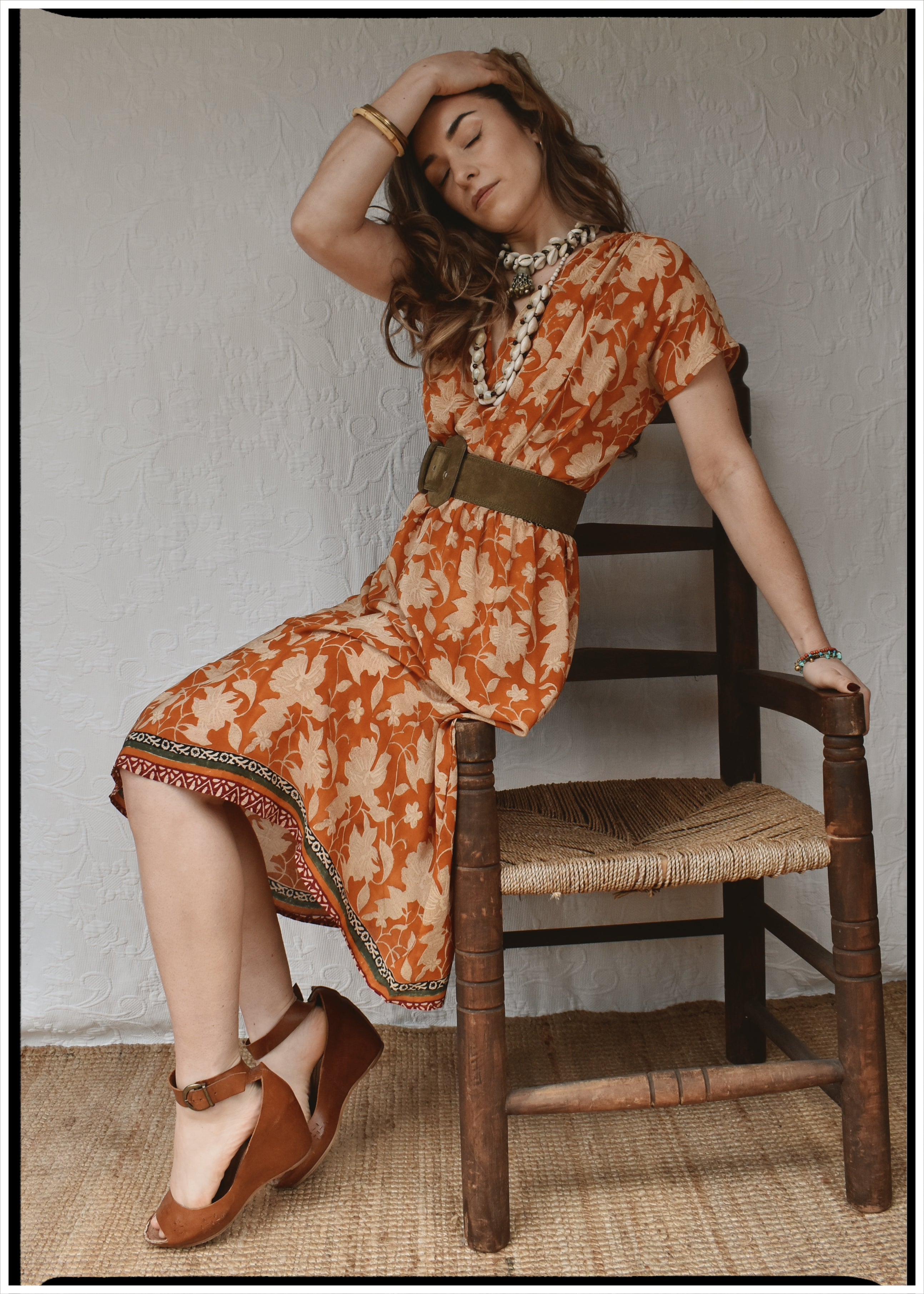 Protea Silk Crepe 1930&