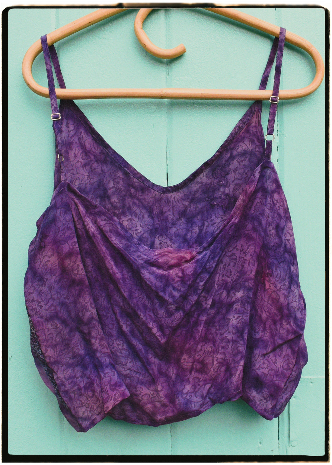 Reseda Silk Crepe Camisole Top ~ Jiggi L
