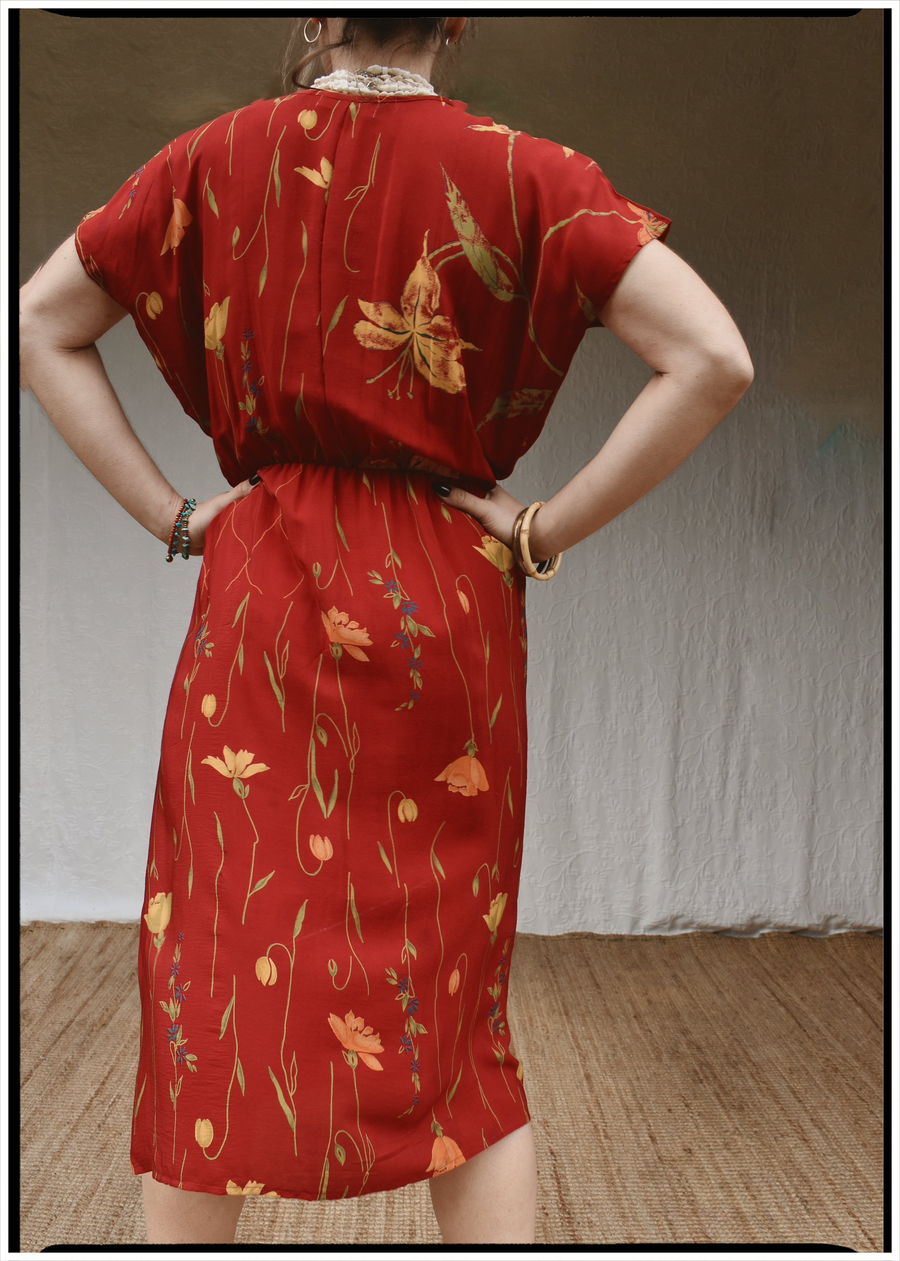 Protea Silk Crepe 1930&