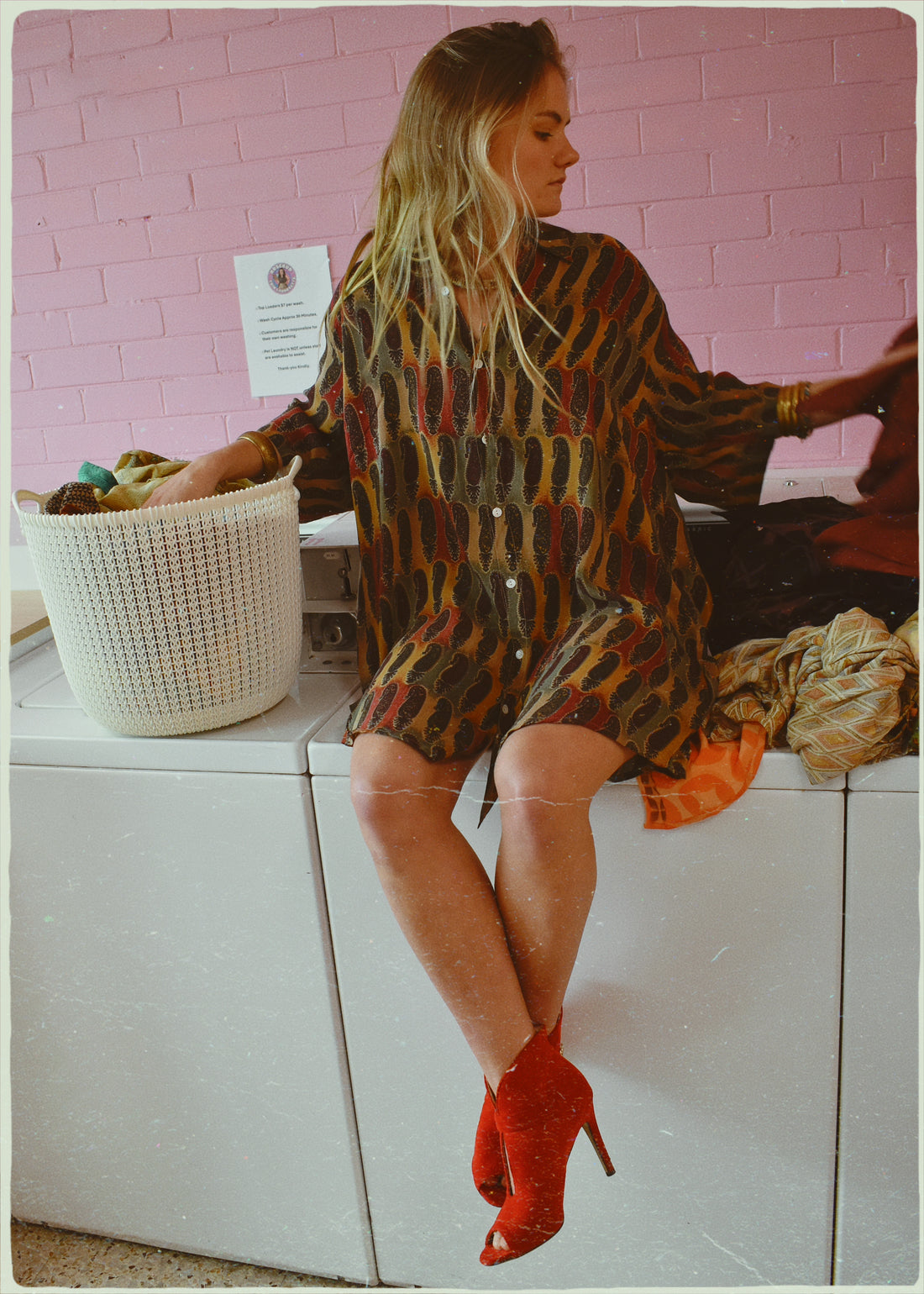 Astralagus Silk Crepe Oversized Shirt ~ Bellwether