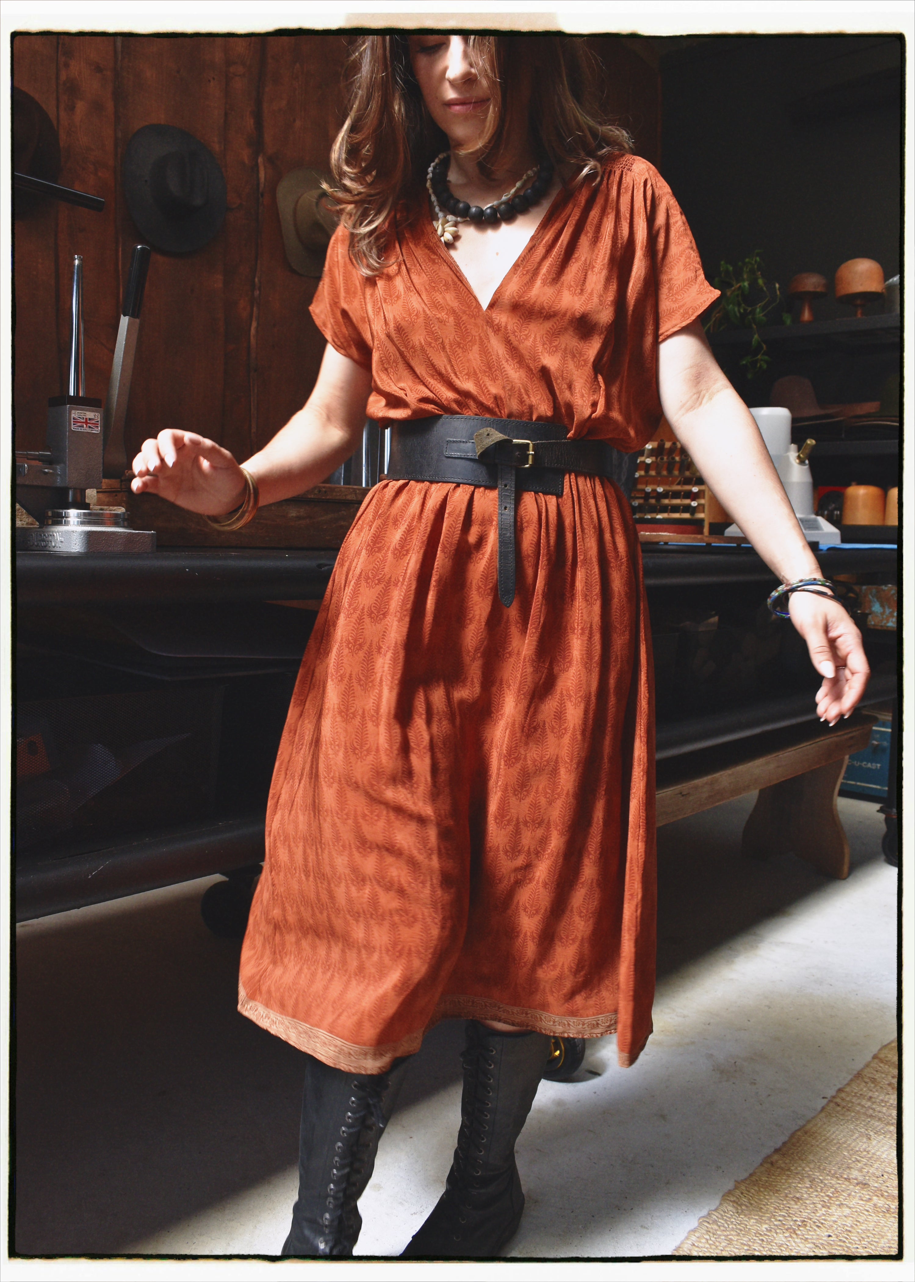 Protea Silk Crepe 1930&