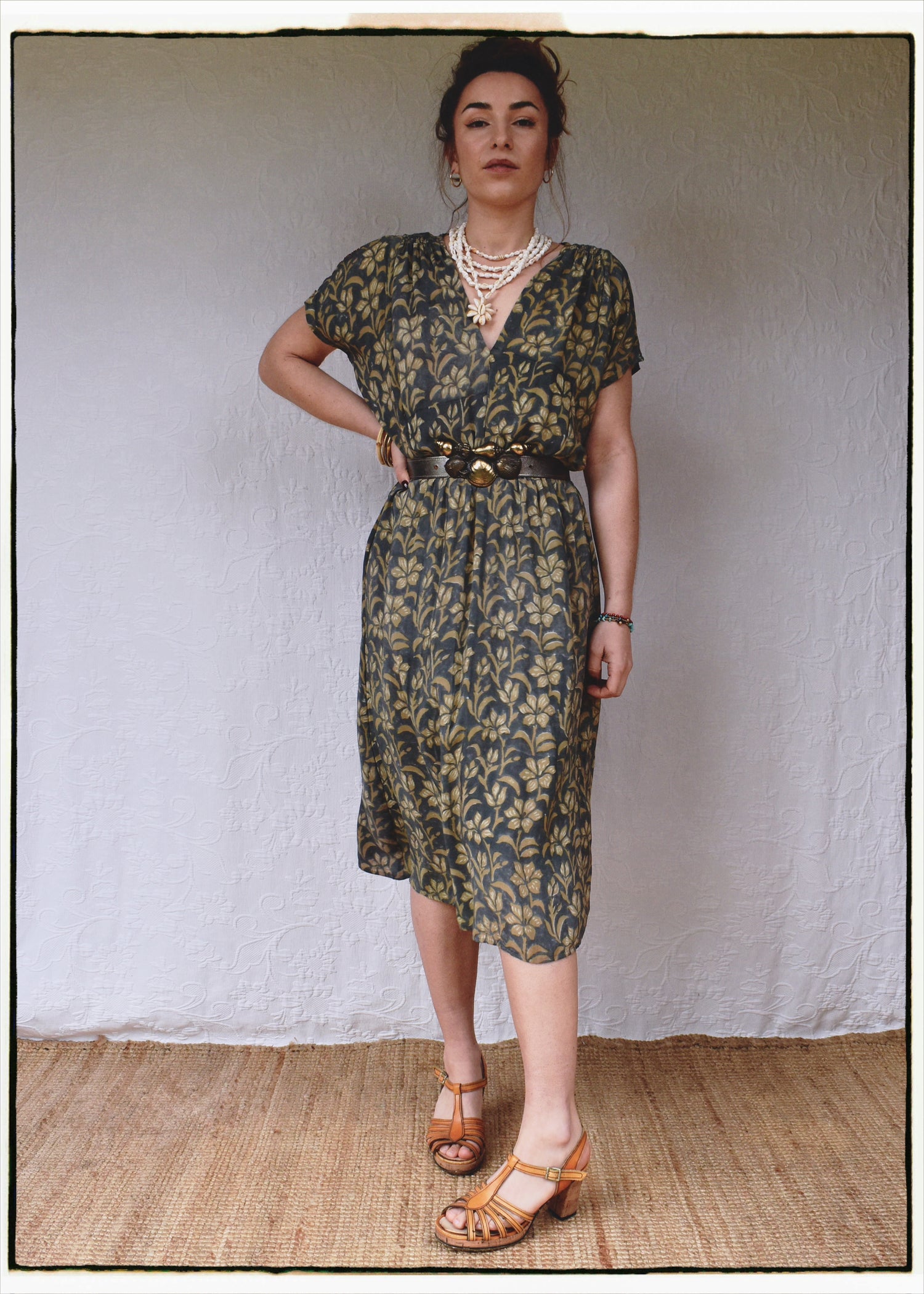Protea Silk Crepe 1930&