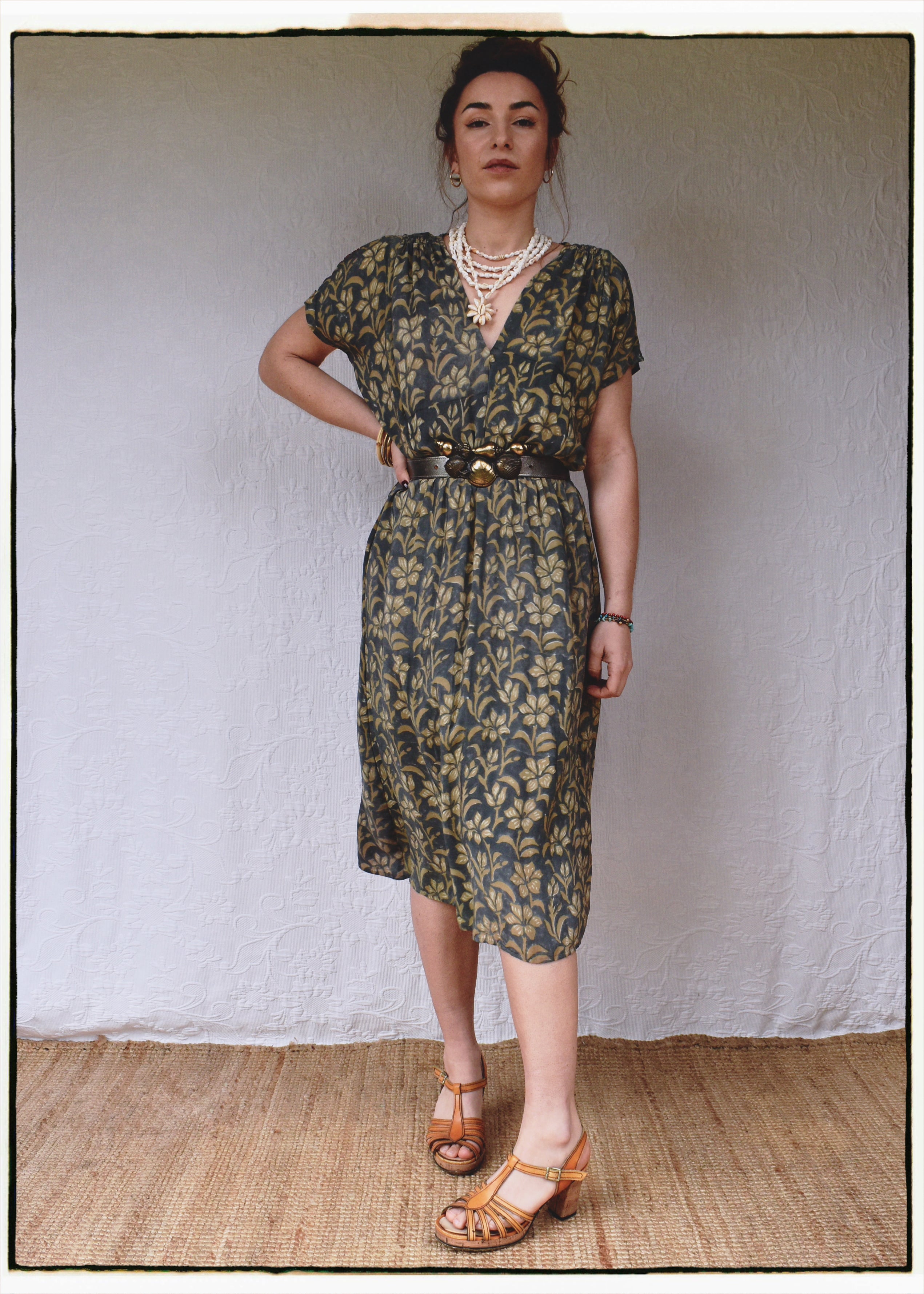 Protea Silk Crepe 1930&