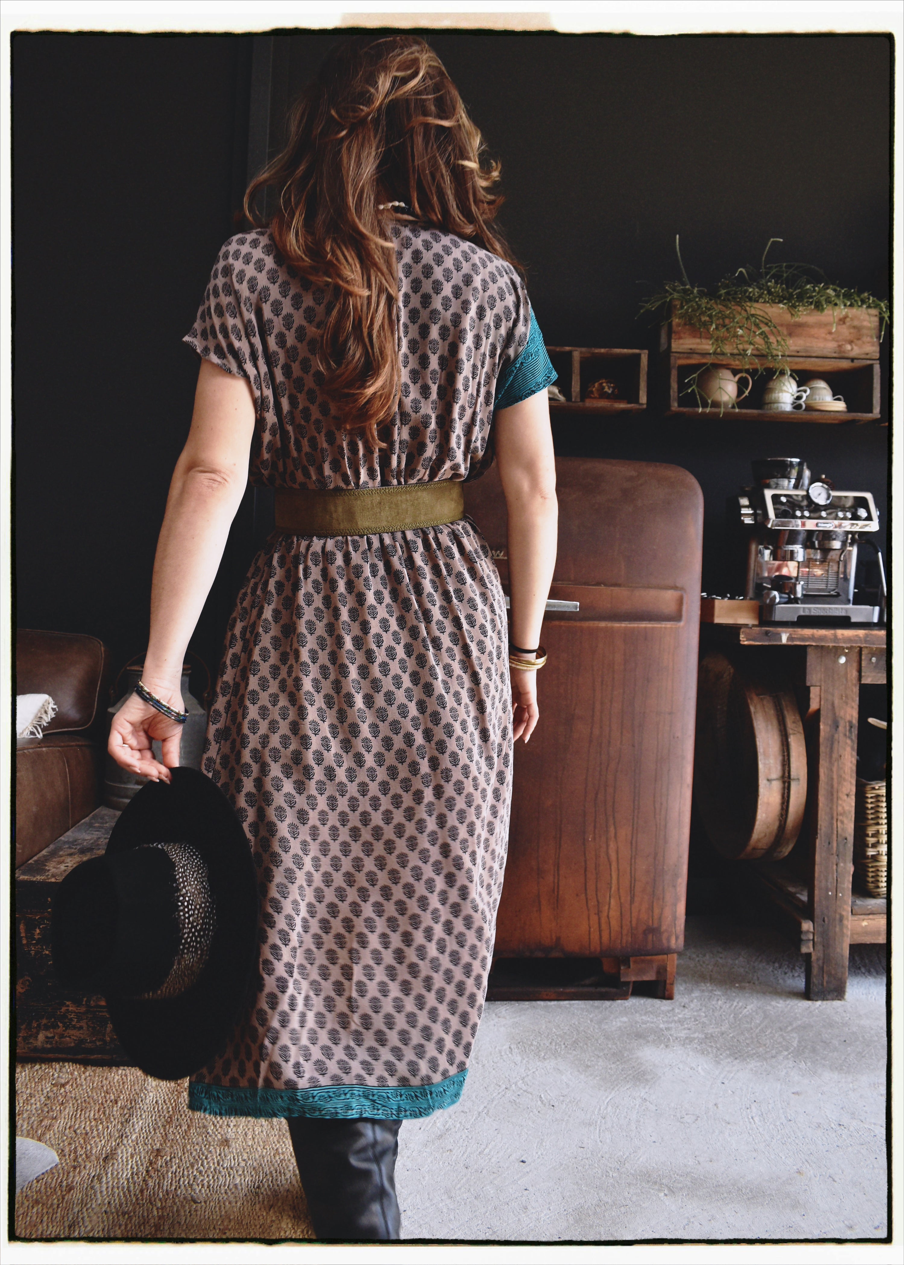 Protea Silk Crepe 1930&