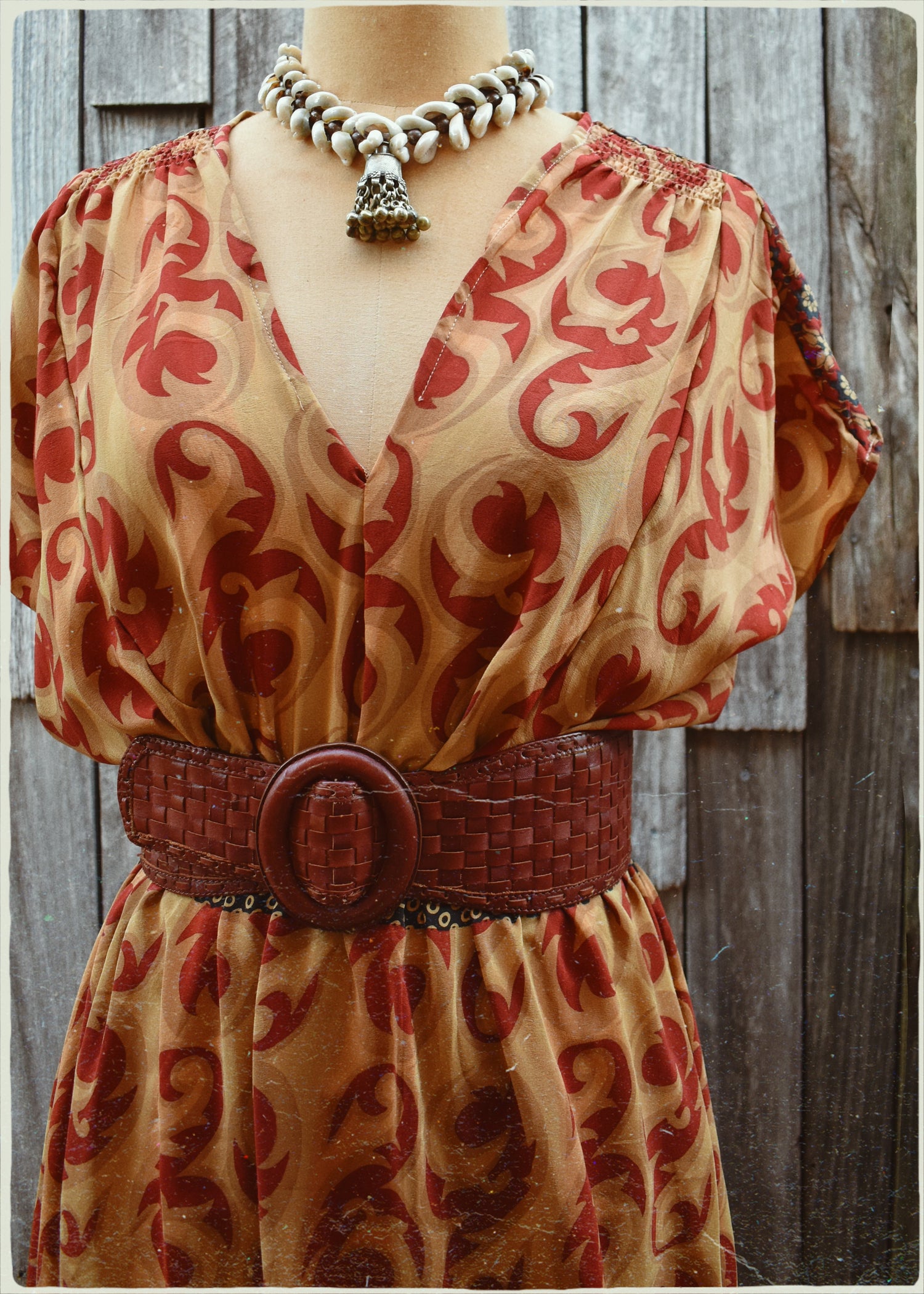 Protea Silk Crepe 1930&