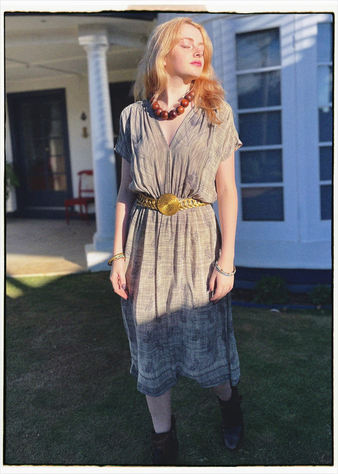 Protea Silk Crepe 1930&