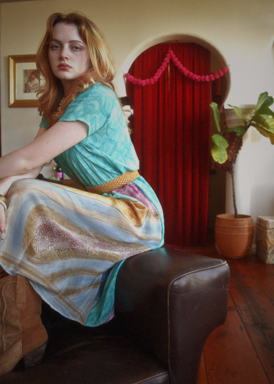 Protea Silk Crepe 1930&