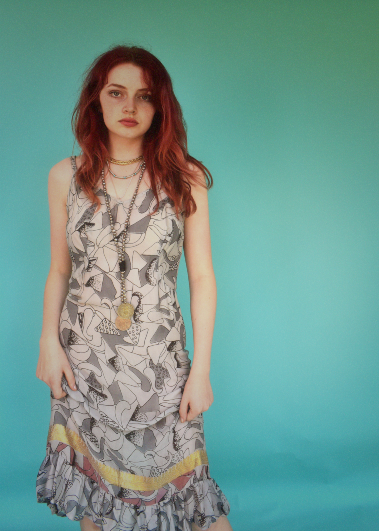 Rumex Silk Slip Dress ~ Skyway S &amp; L