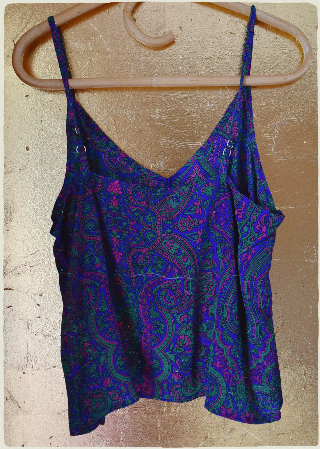 Reseda Silk Crepe Camisole Top ~ Diva M