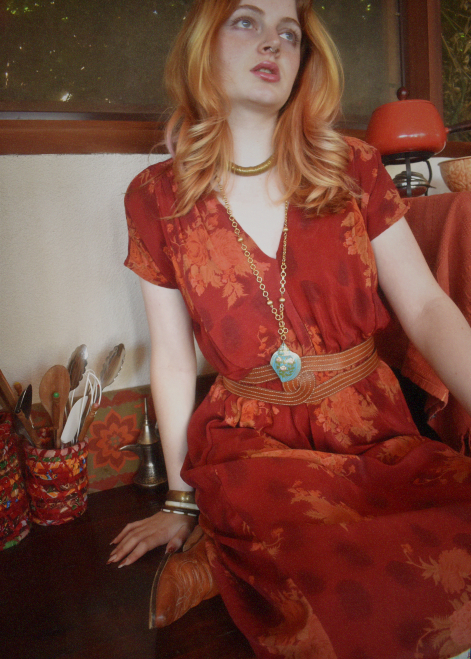 Protea Silk Crepe 1930&