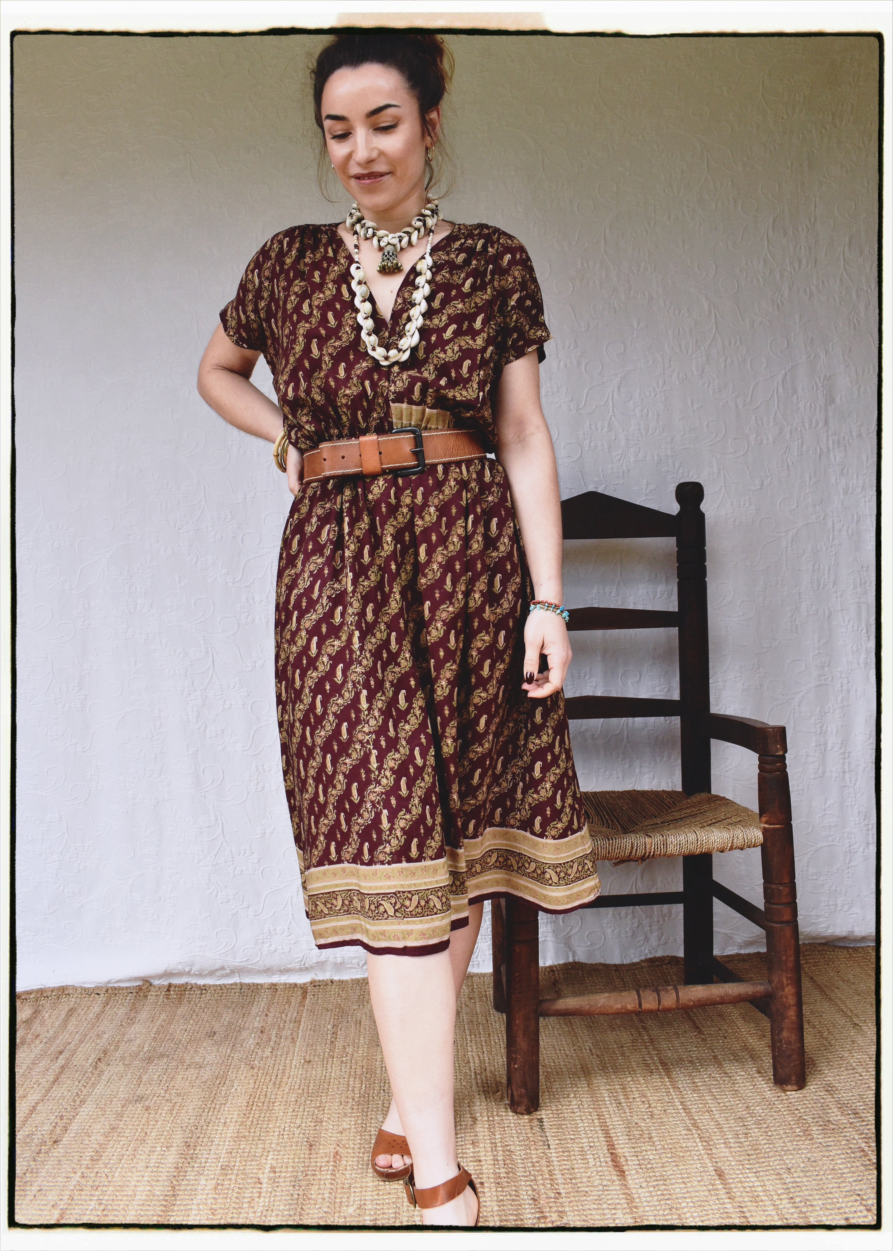 Protea Silk Crepe 1930&