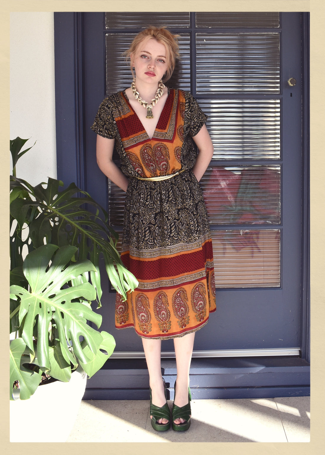 Protea Silk Crepe 1930&