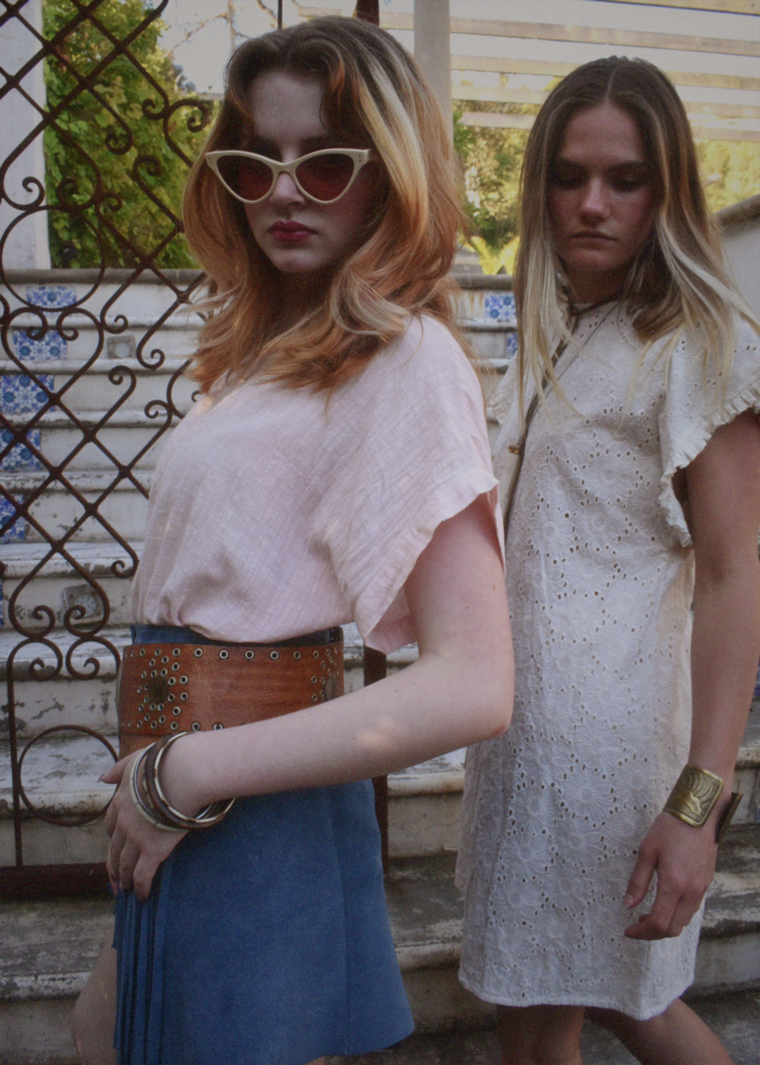 Hybrides Cotton Cut-Work Shirt