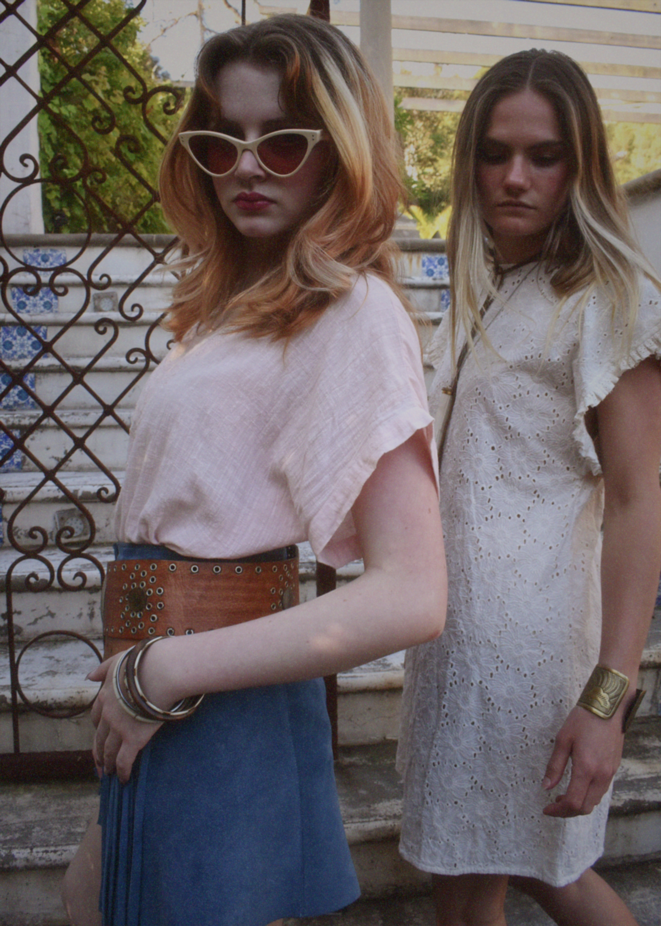 Hybrides Cotton Cut-Work Shirt