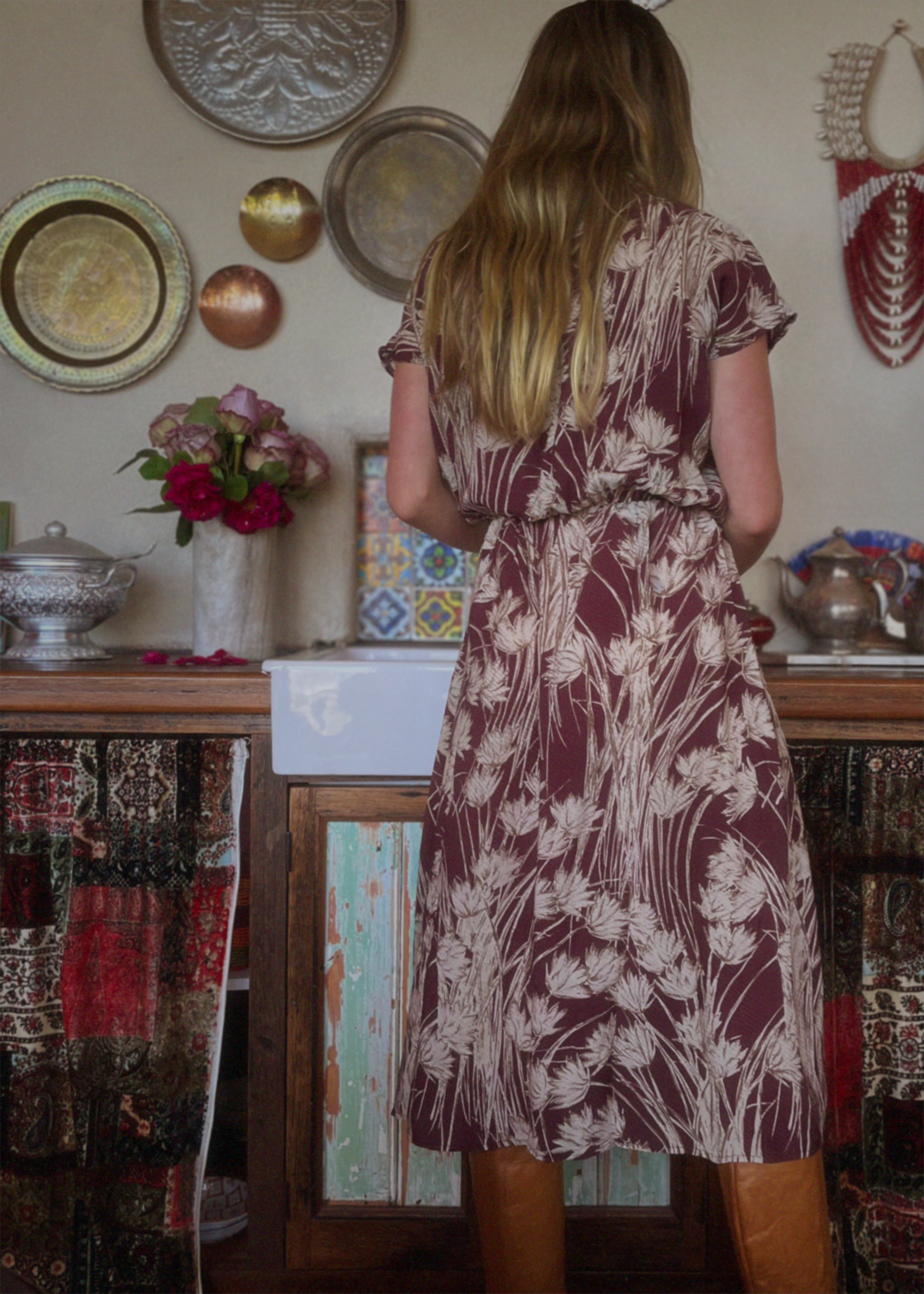 Protea Silk Crepe 1930&