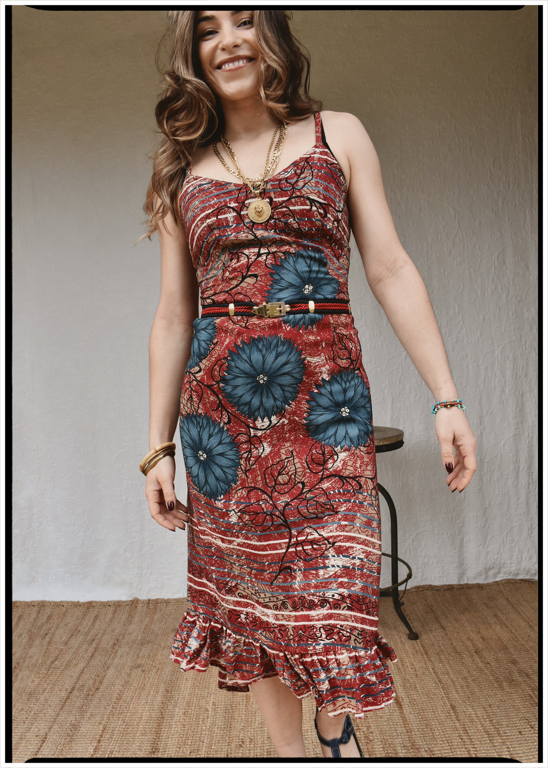 Rumex Silk Slip Dress ~ Directoire XS &amp; XL