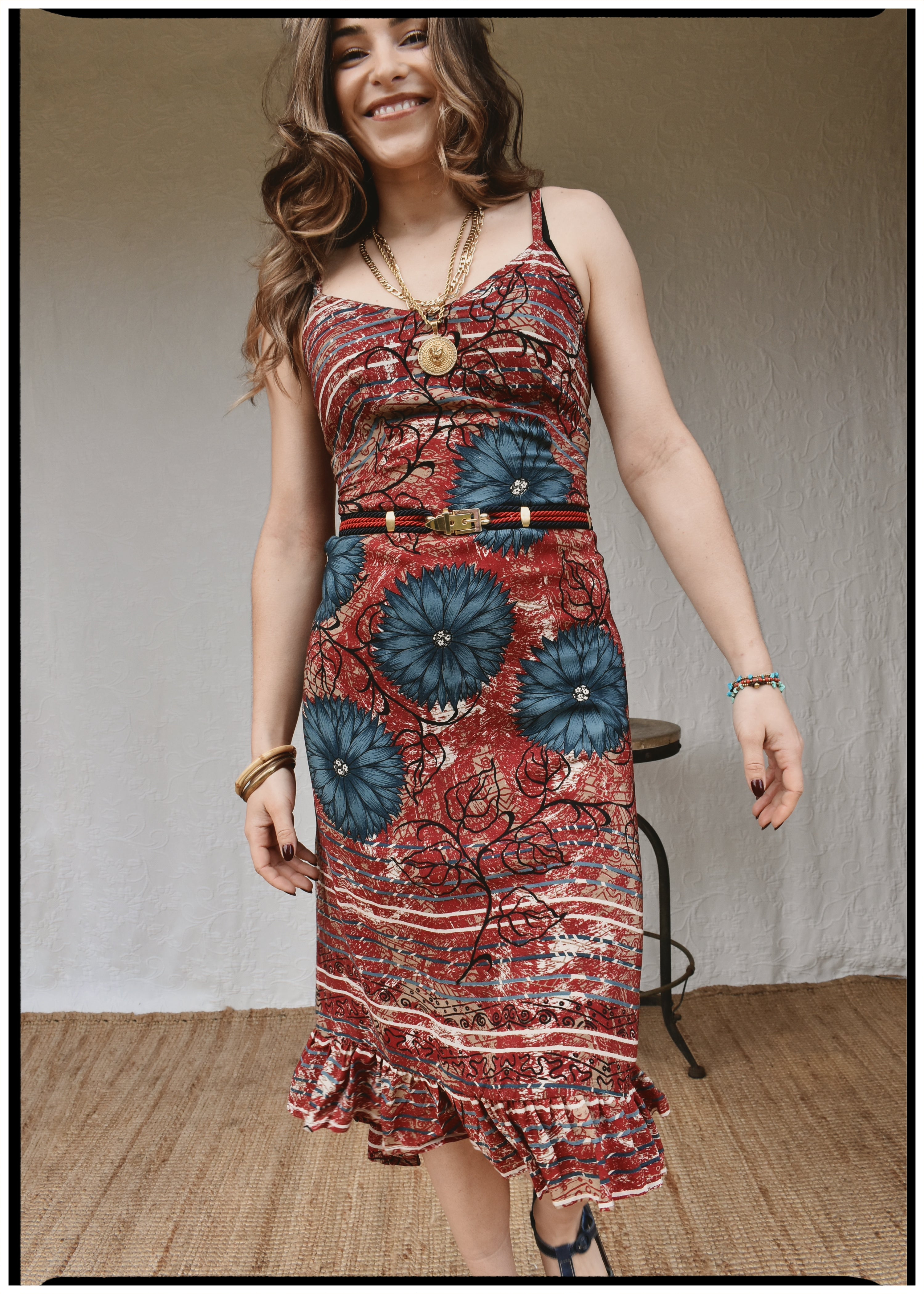 Rumex Silk Slip Dress ~ Directoire XS &amp; XL