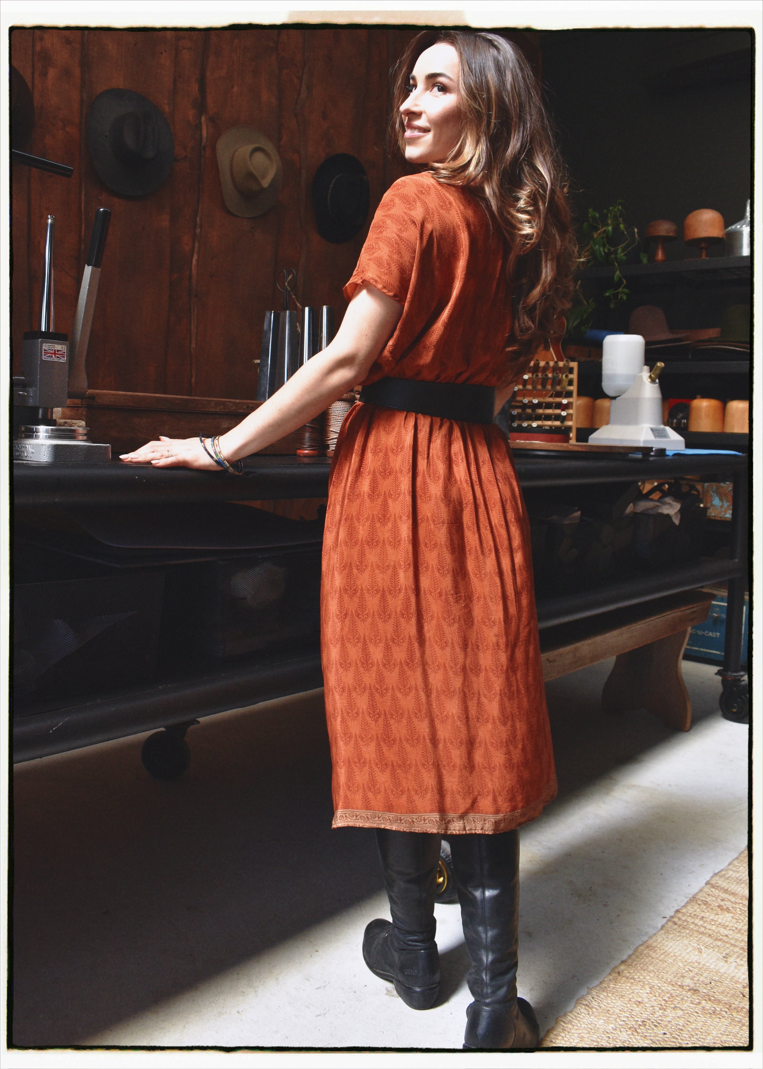 Protea Silk Crepe 1930&