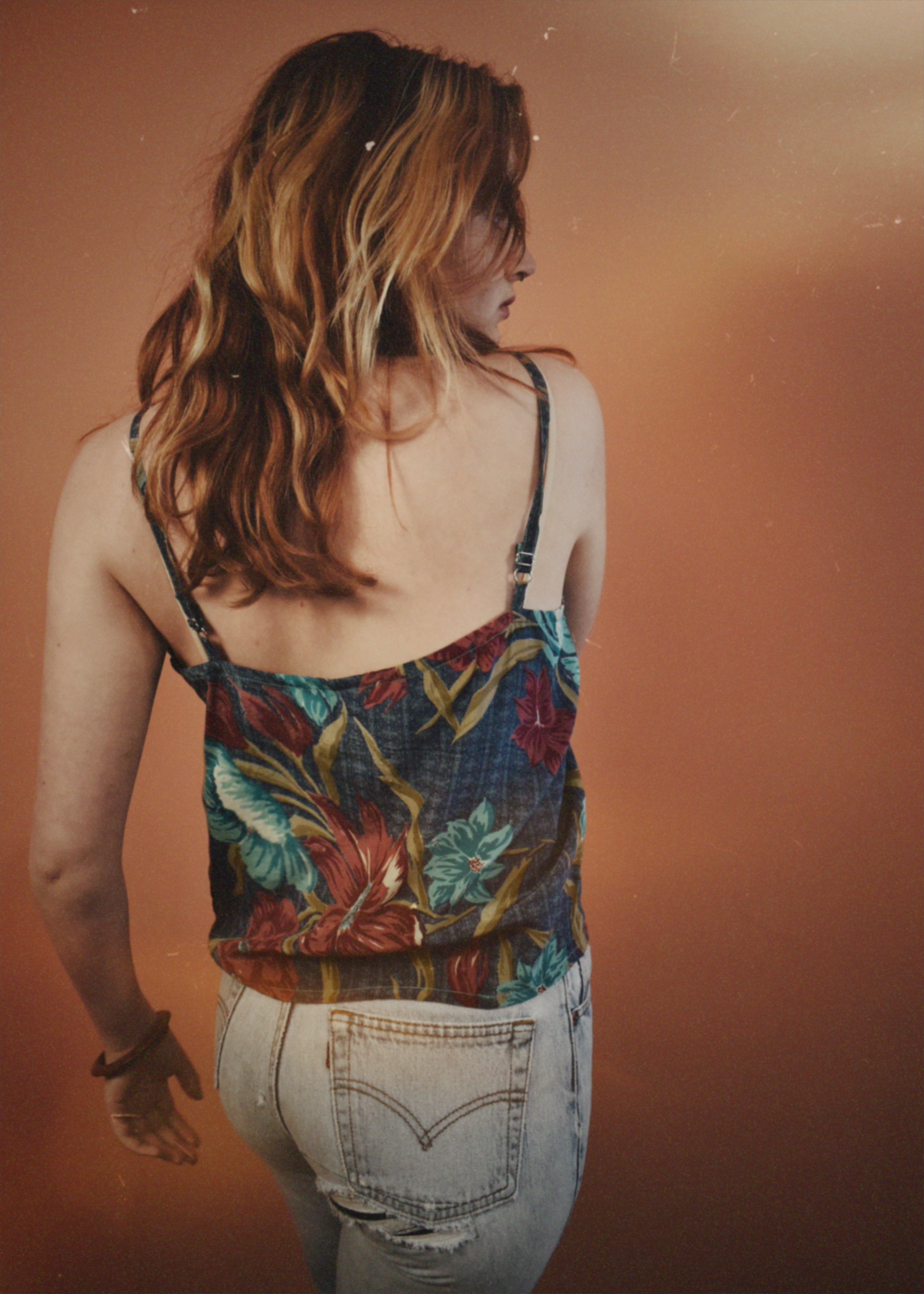 Reseda Silk Crepe Camisole Top ~ Vallarta S