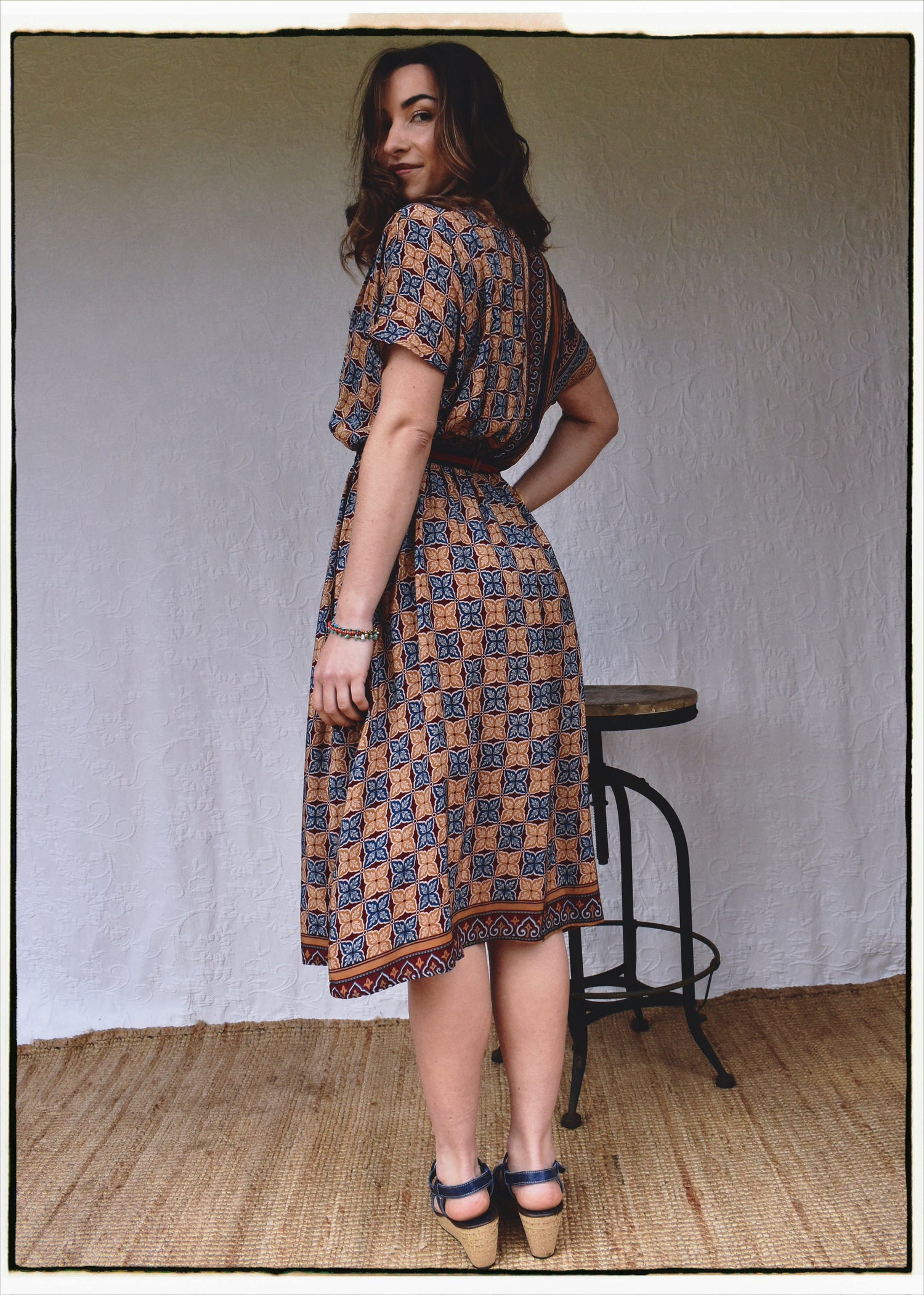 Protea Silk Crepe 1930&