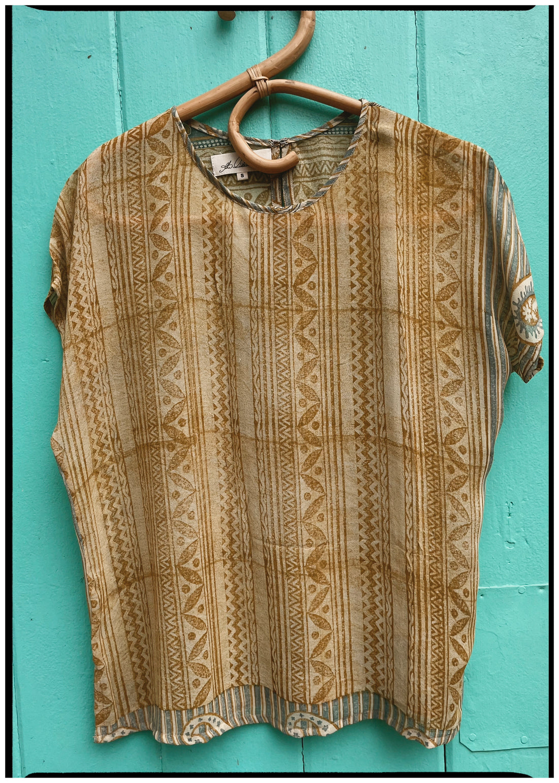 Viola Silk Crepe T-Shirt ~ Marmot S