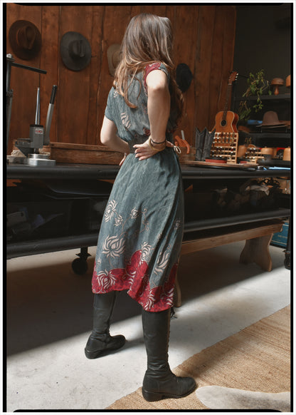 Protea Silk Crepe 1930&