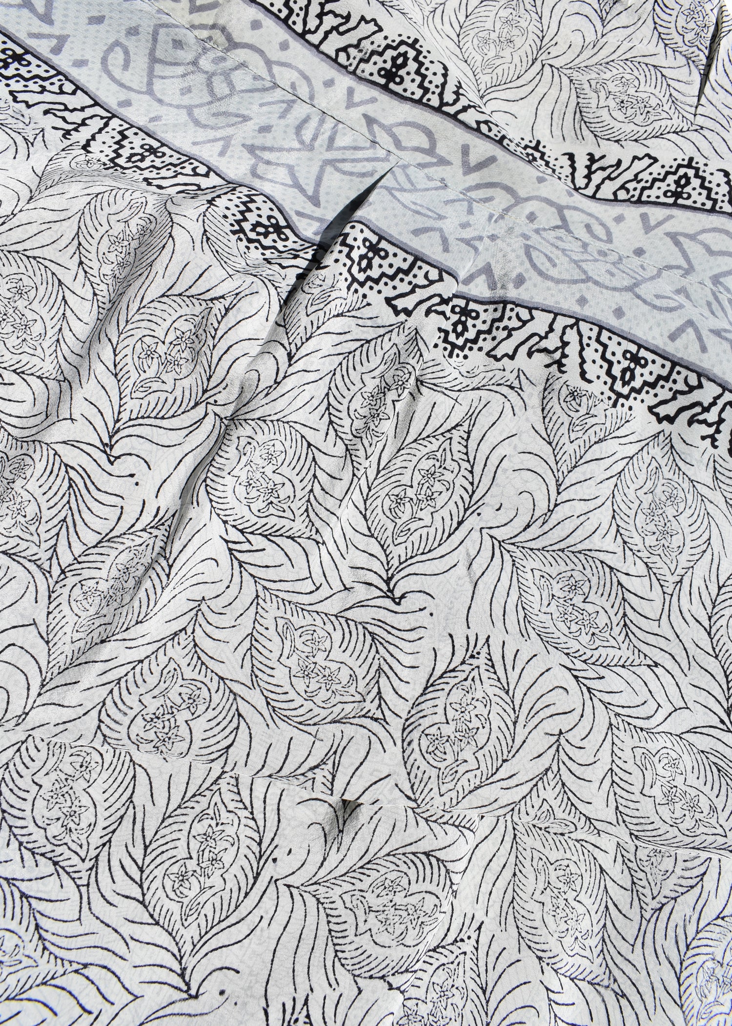 Astralagus Silk Crepe Oversized Shirt ~ Chateau