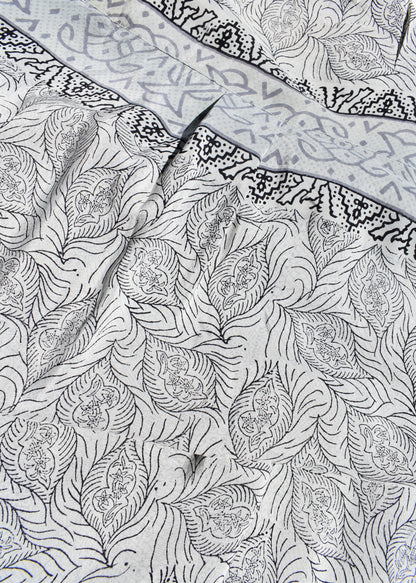 Astralagus Silk Crepe Oversized Shirt ~ Chateau