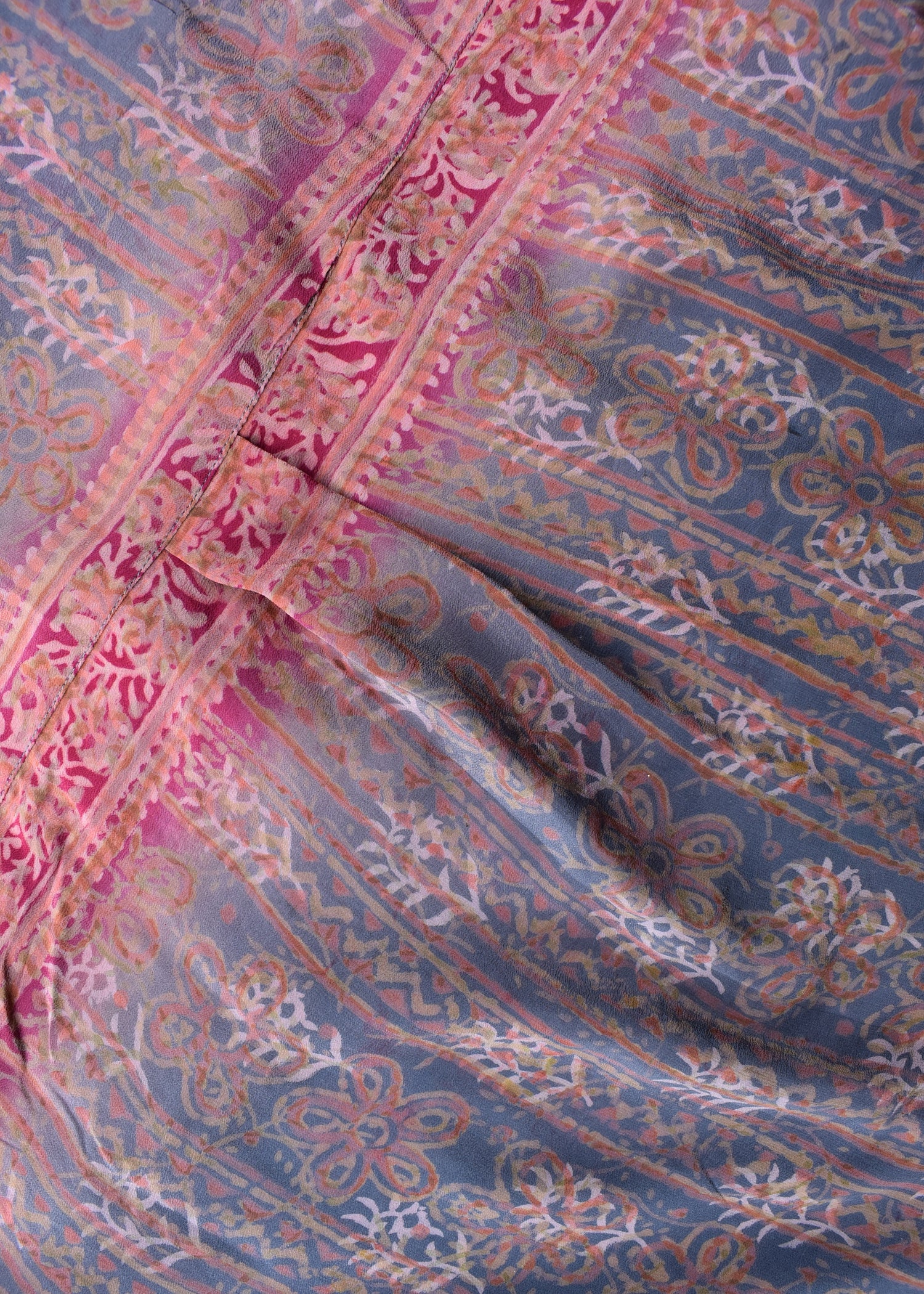 Astralagus Silk Crepe Oversized Shirt ~ Dove