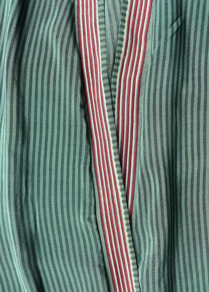 Pilea Silk Crepe Wrap Kimono Top ~ Noel S/M